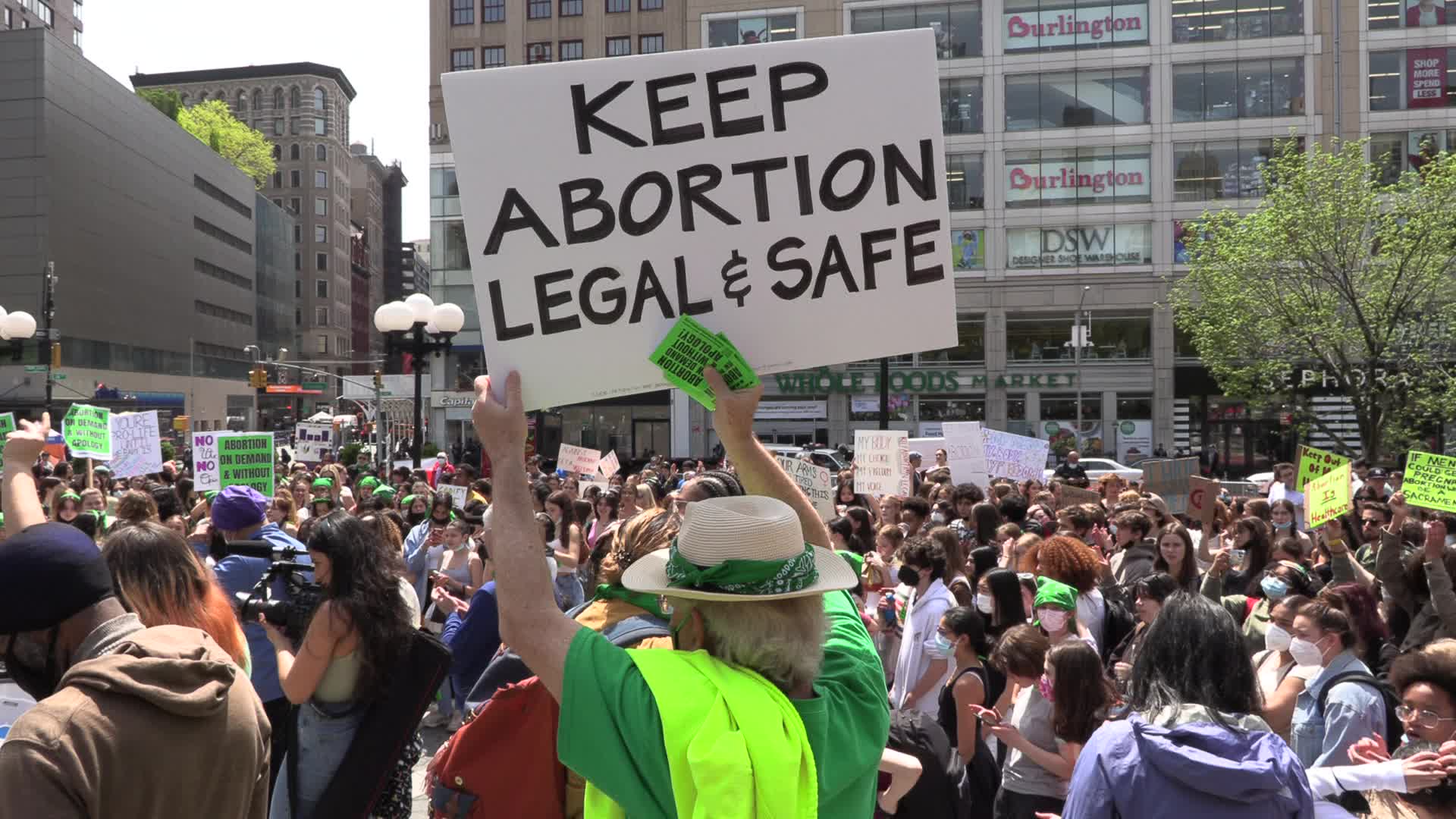 Abortion Rights Protest In New York