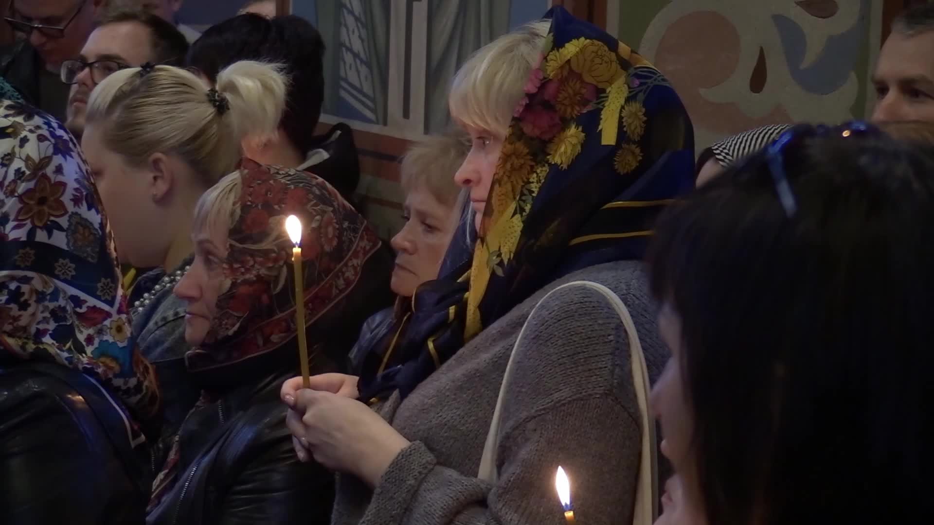 Funeral service for Ukrainian soldier Ruslan Borovyk in Kyiv, amid Russian invasion in Ukraine.