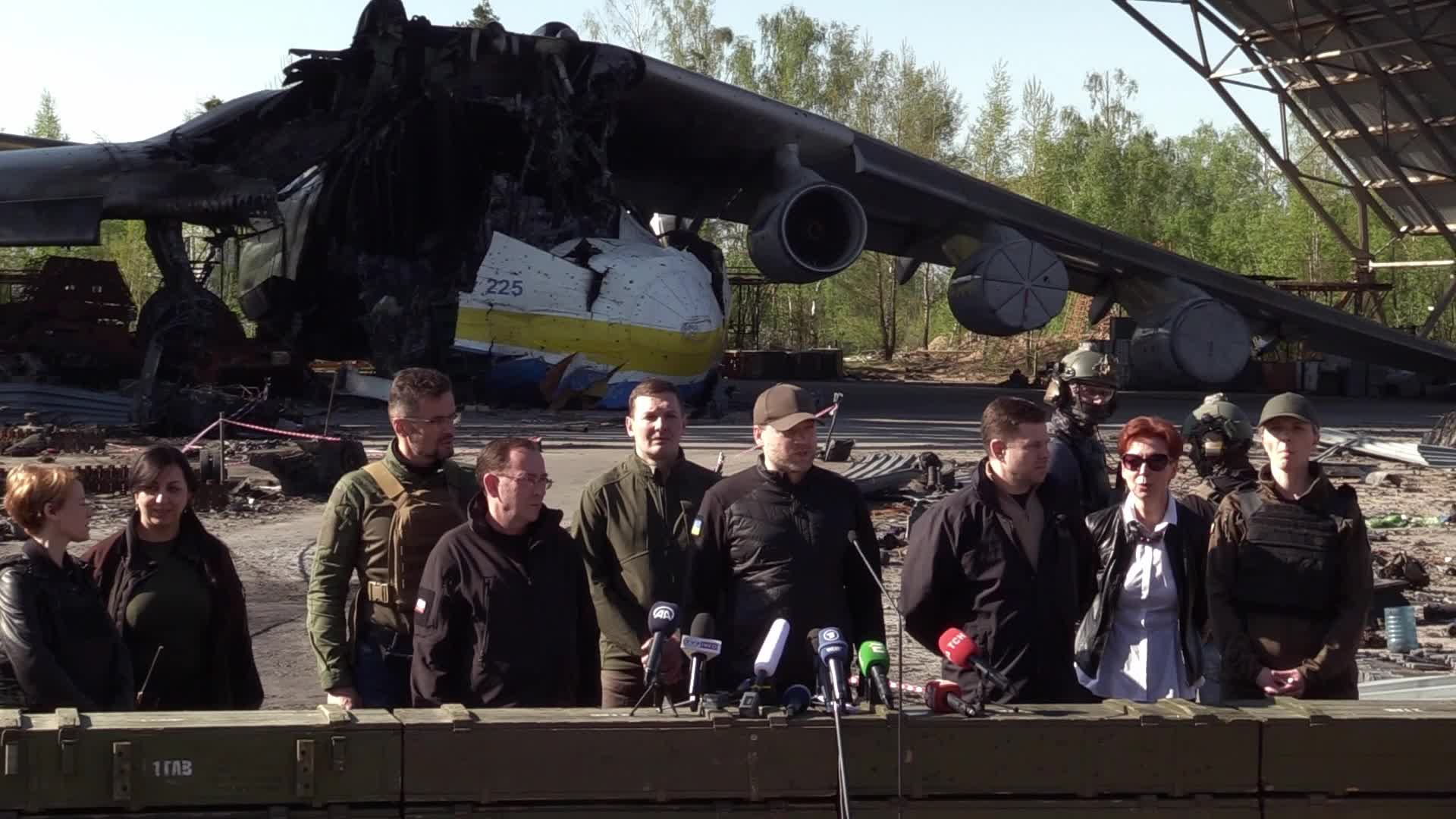 The Ministers of Internal Affairs of Ukraine, Poland, Estonia, Latvia and Lithuania signed a joint declaration, amid Russian invasion in Ukraine
