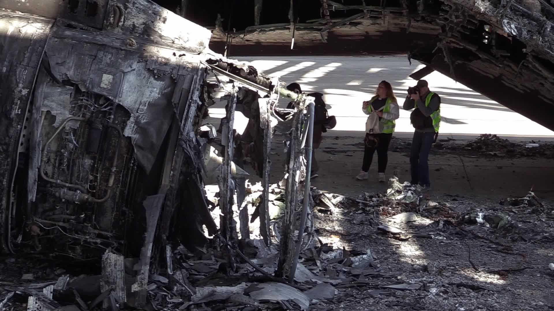 The world's biggest cargo plane Antonov An-225 Mriya destroyed in Hostomel, amid Russian invasion in Ukraine