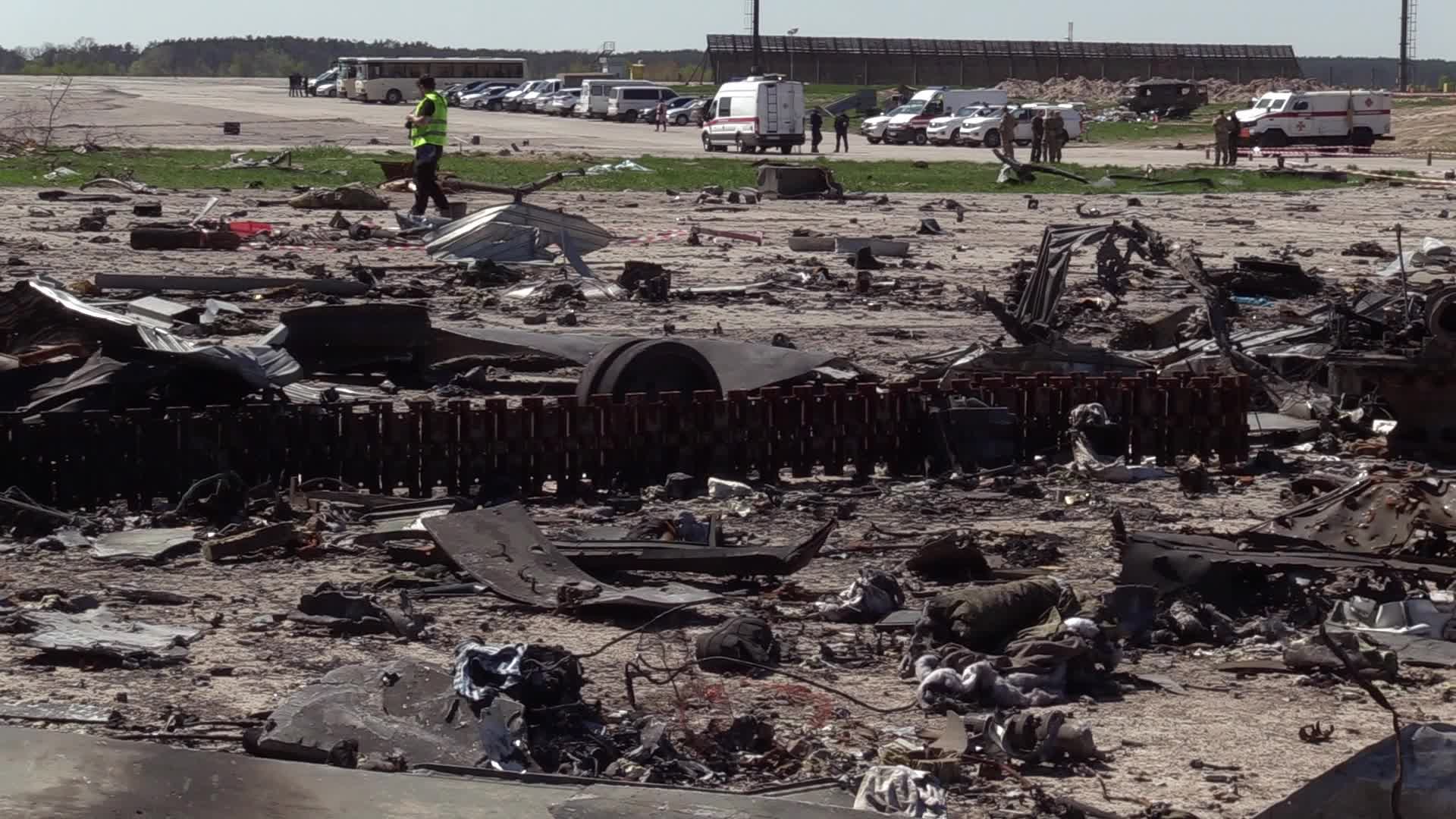 The world's biggest cargo plane Antonov An-225 Mriya destroyed in Hostomel, amid Russian invasion in Ukraine