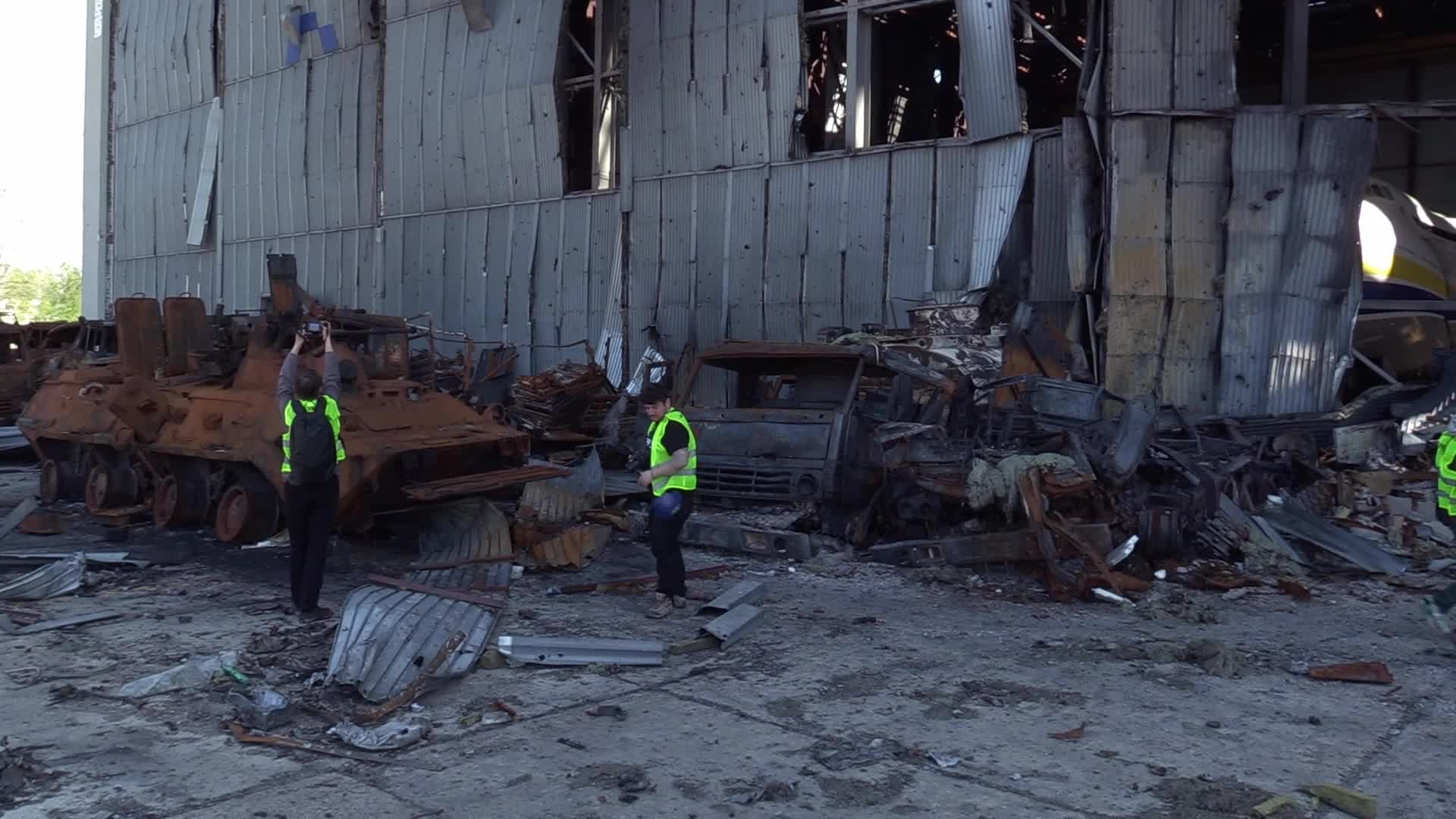 The world's biggest cargo plane Antonov An-225 Mriya destroyed in Hostomel, amid Russian invasion in Ukraine
