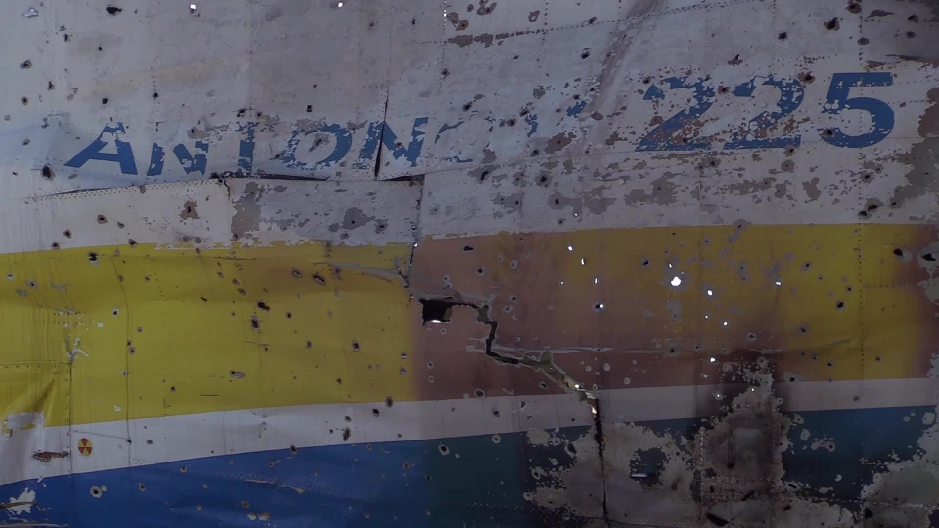 The world's biggest cargo plane Antonov An-225 Mriya destroyed in Hostomel, amid Russian invasion in Ukraine