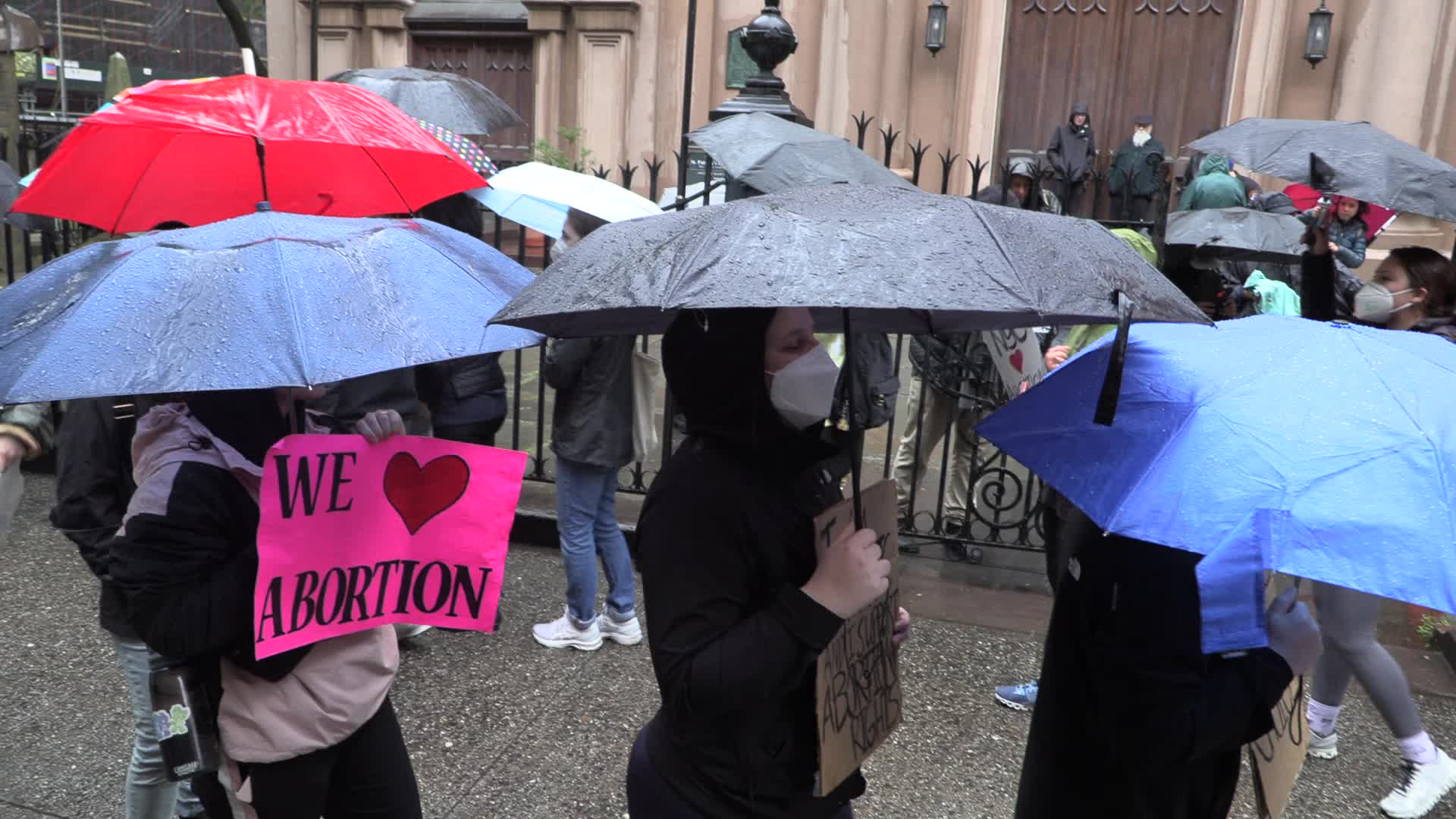 NYC: Pro-Abortion Activists and Pro-Life Faith Group Face Off