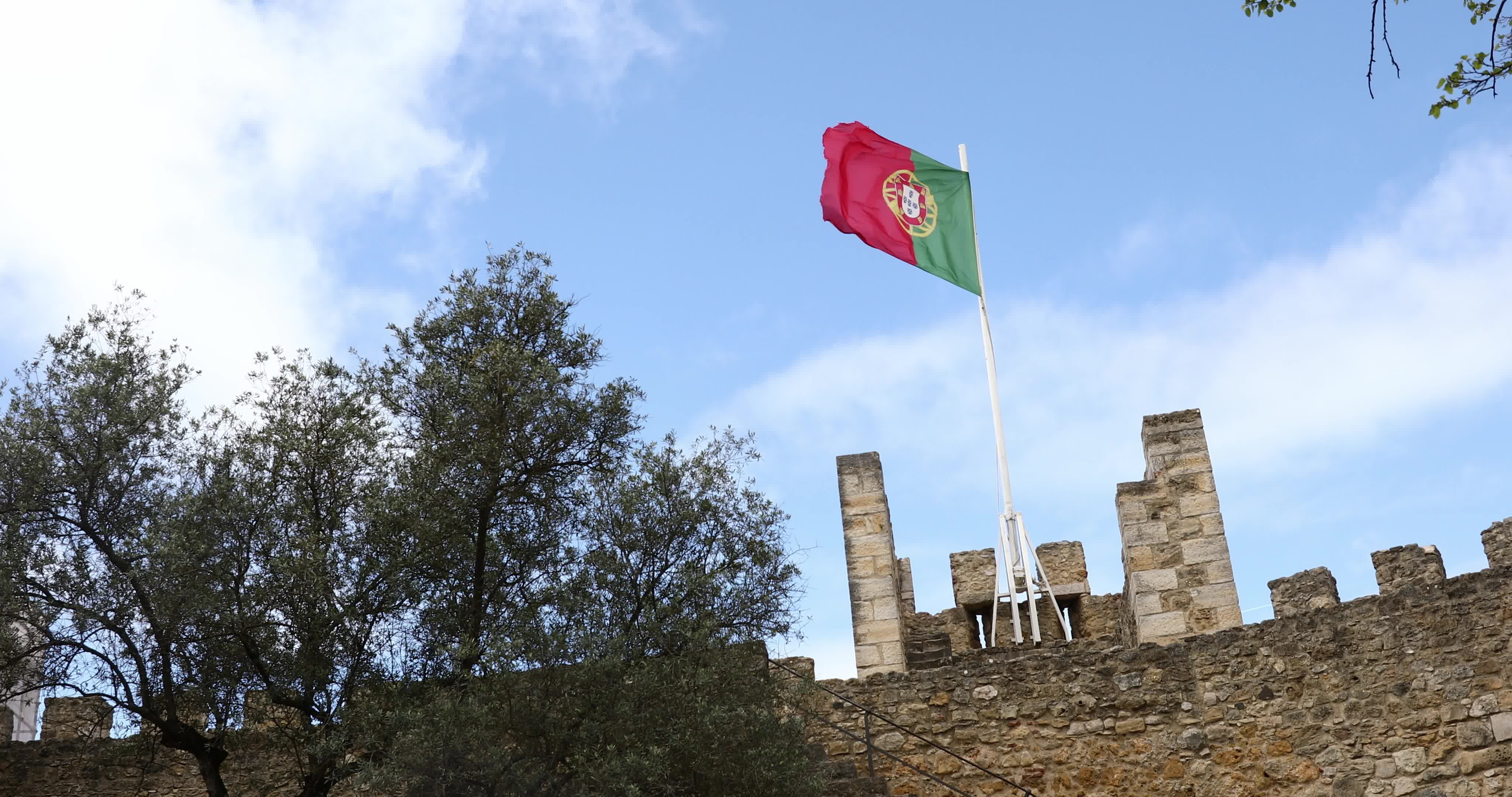 Castelo de S. Jorge (São Jorge Castle) in Lisbon