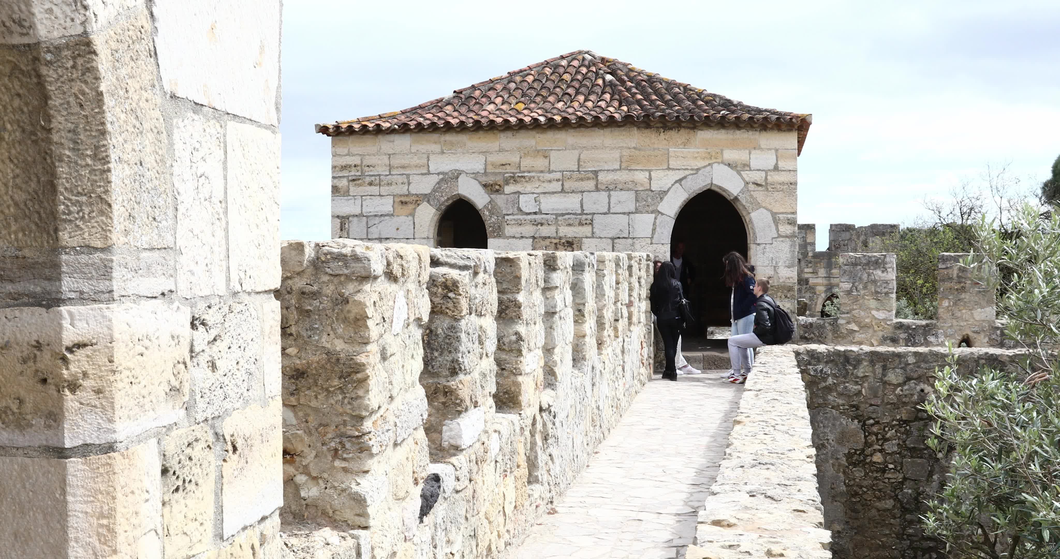 Castelo de S. Jorge (São Jorge Castle) in Lisbon
