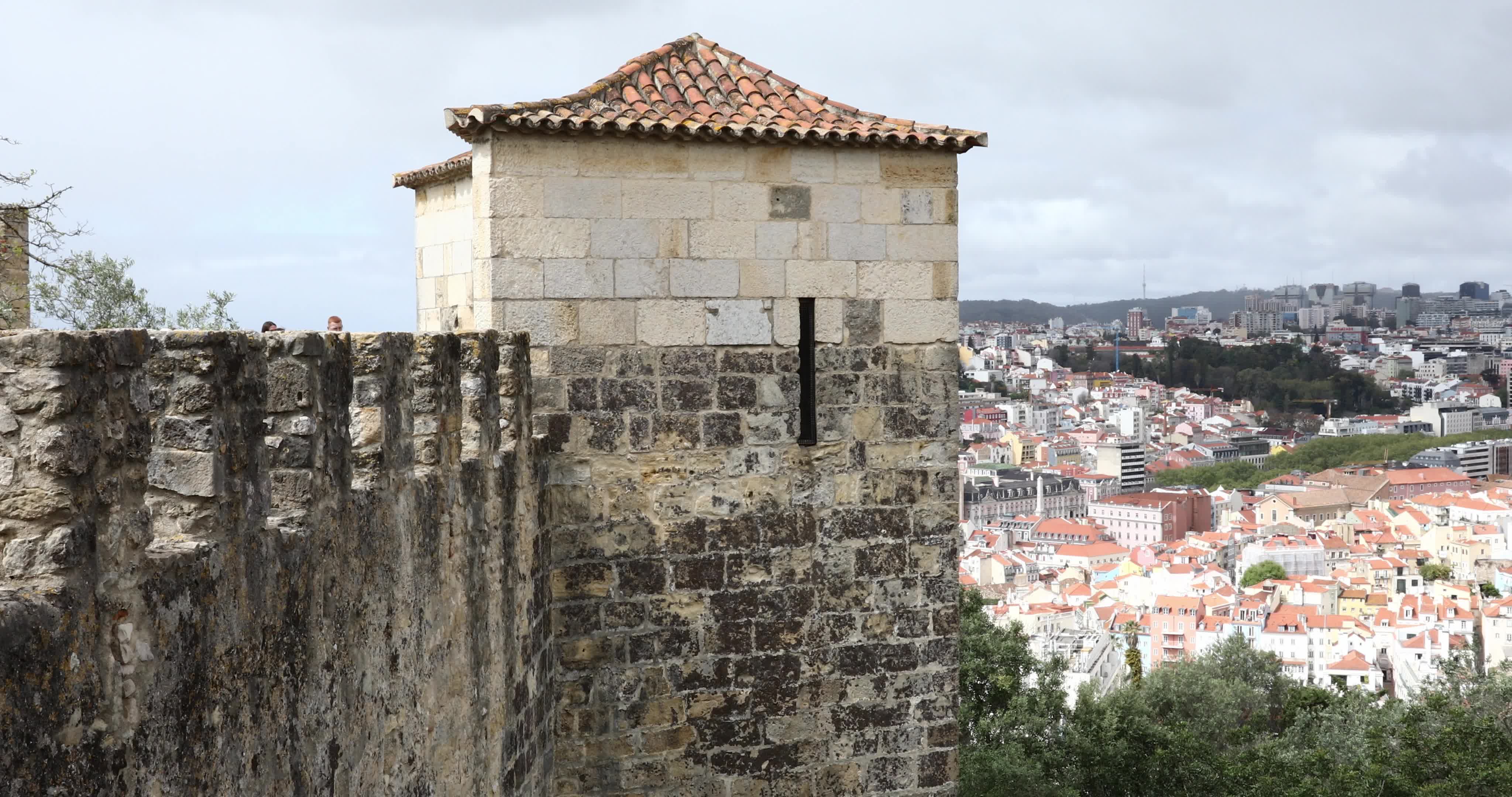 Castelo de S. Jorge (São Jorge Castle) in Lisbon