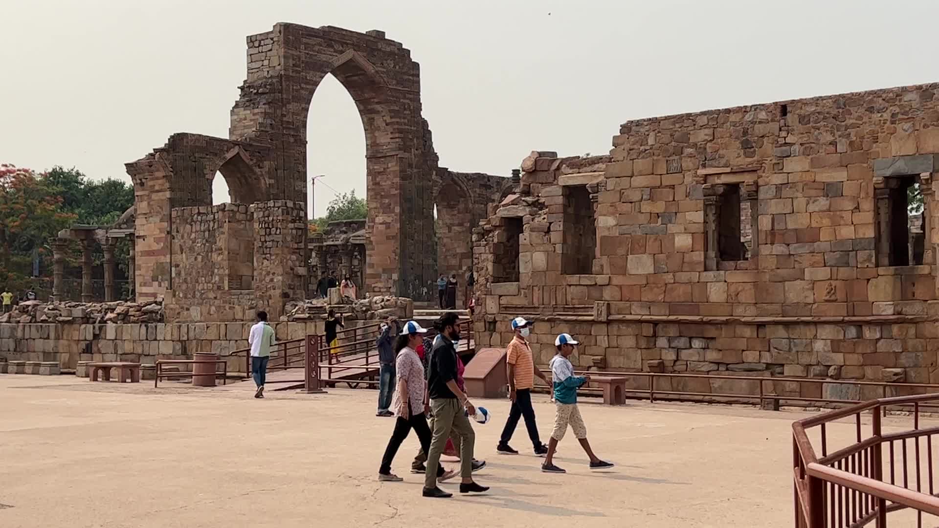Qutub Minar in Delhi, India