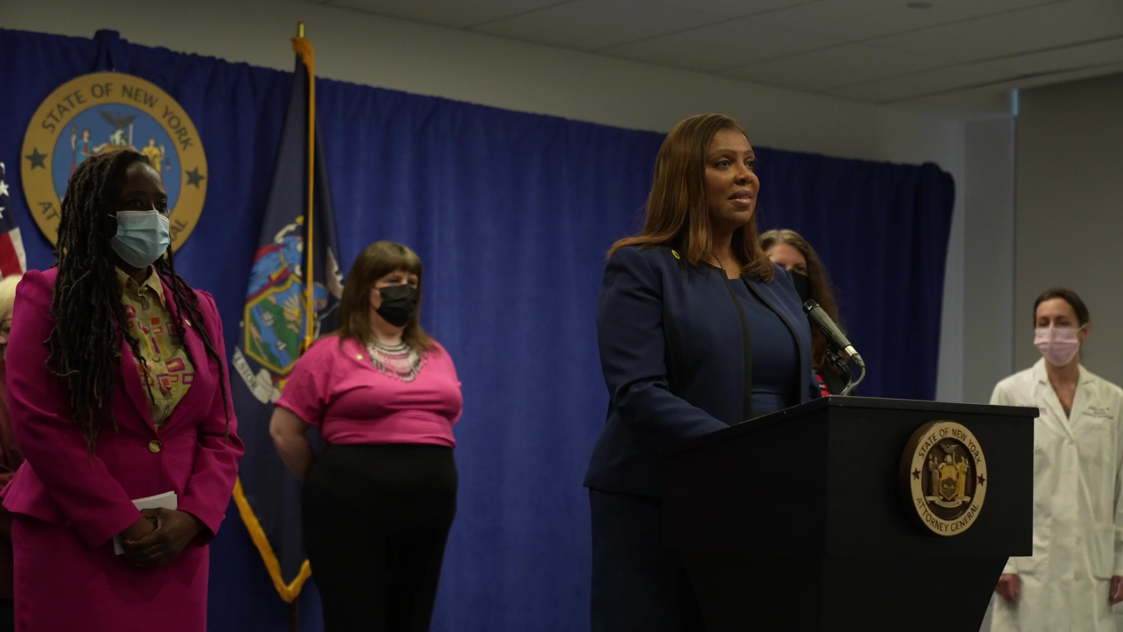 N.Y. AG Letitia James moves to protect, expand abortion access