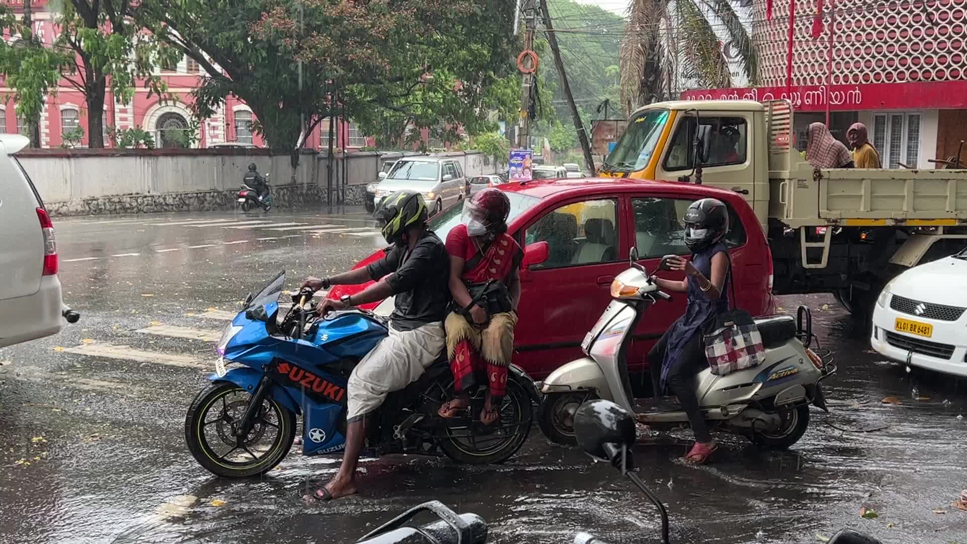Thunderstorm in Thiruvananthapuram