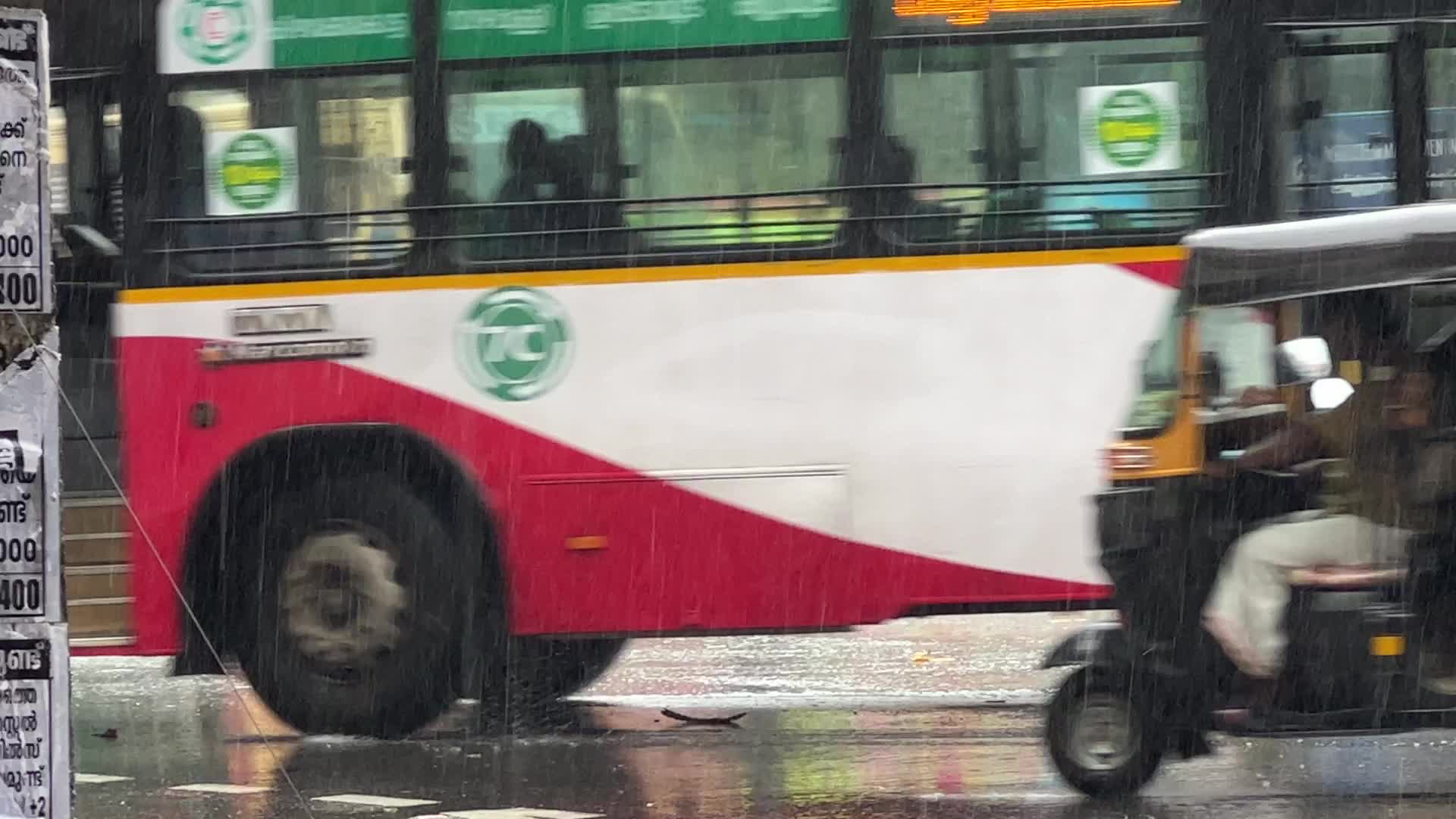Thunderstorm in Thiruvananthapuram
