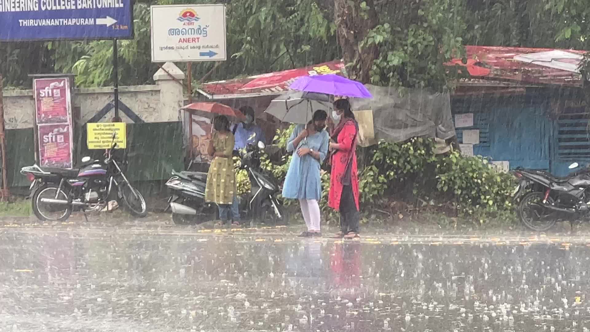 Thunderstorm in Thiruvananthapuram