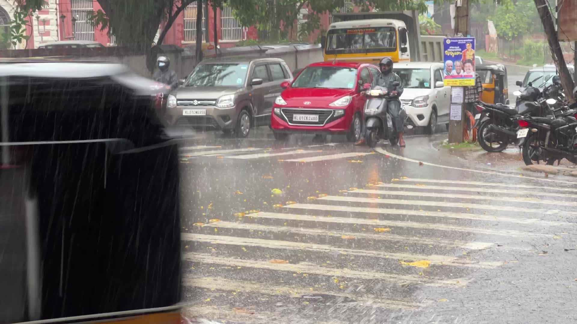 Thunderstorm in Thiruvananthapuram