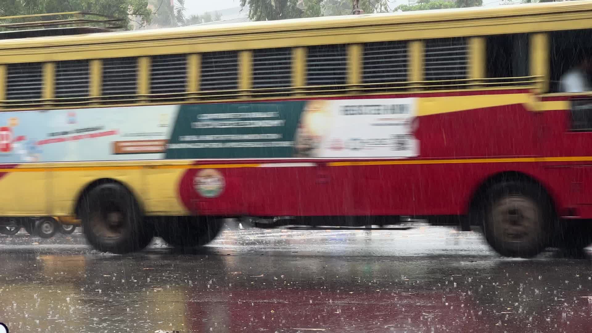 Thunderstorm in Thiruvananthapuram