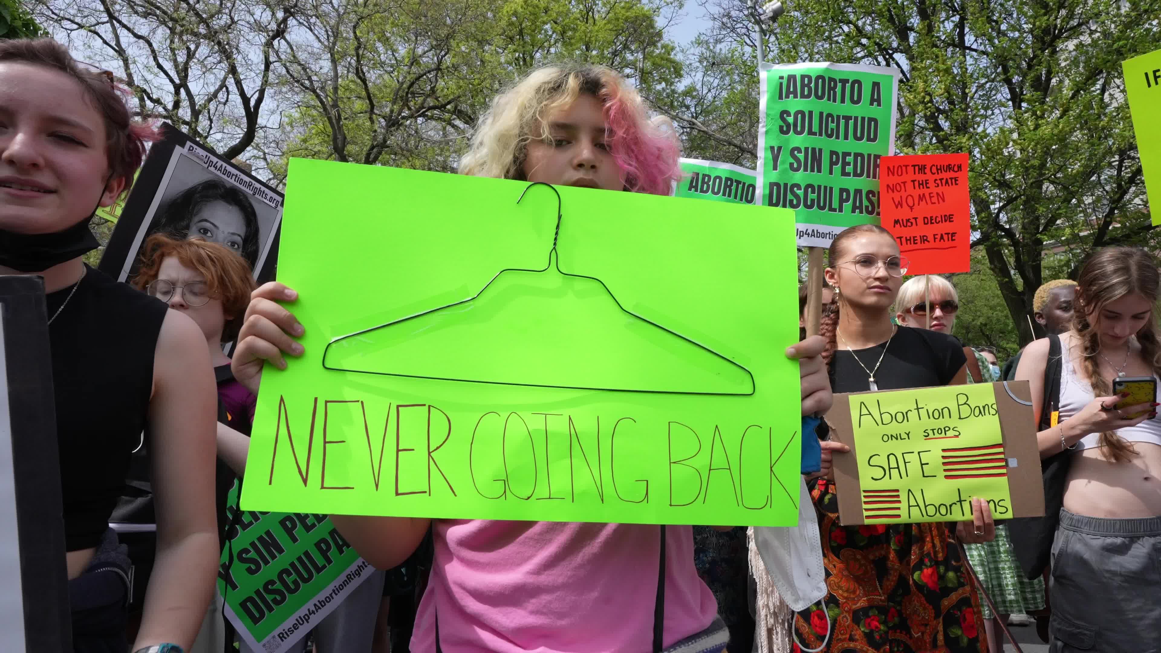Roe V. Wade Protests in NYC