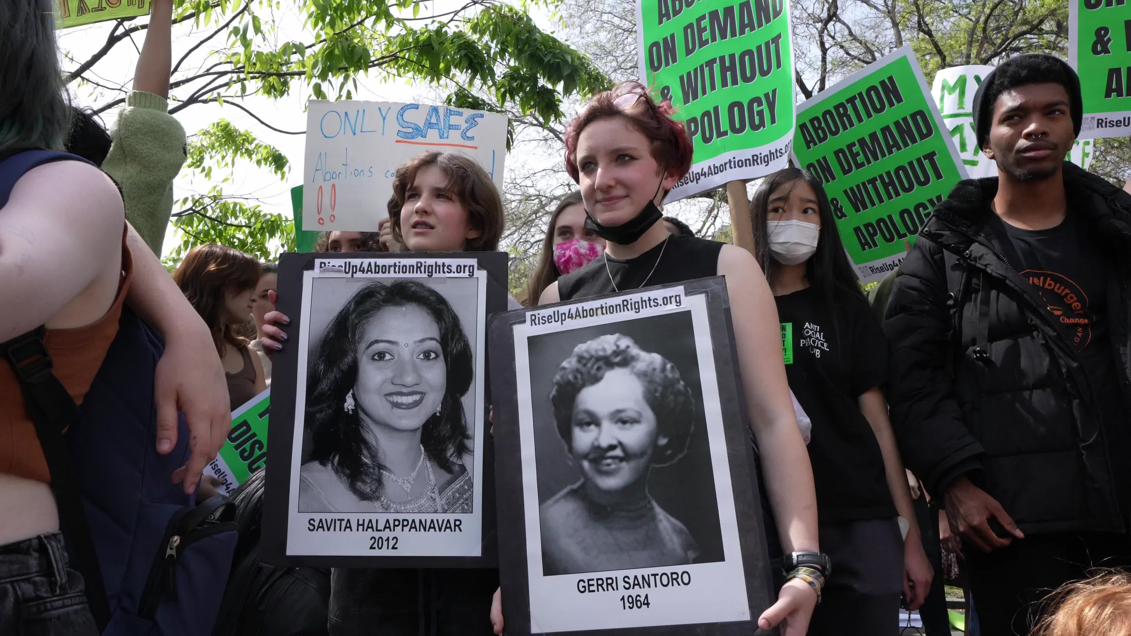 Roe V. Wade Protests in NYC