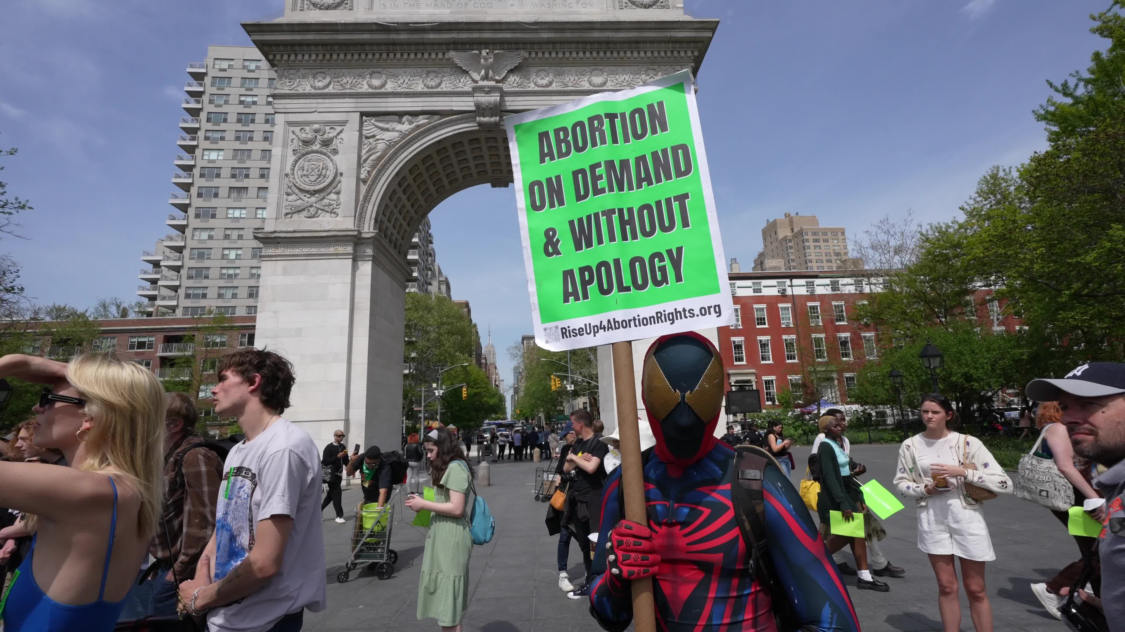 Roe V. Wade Protests in NYC