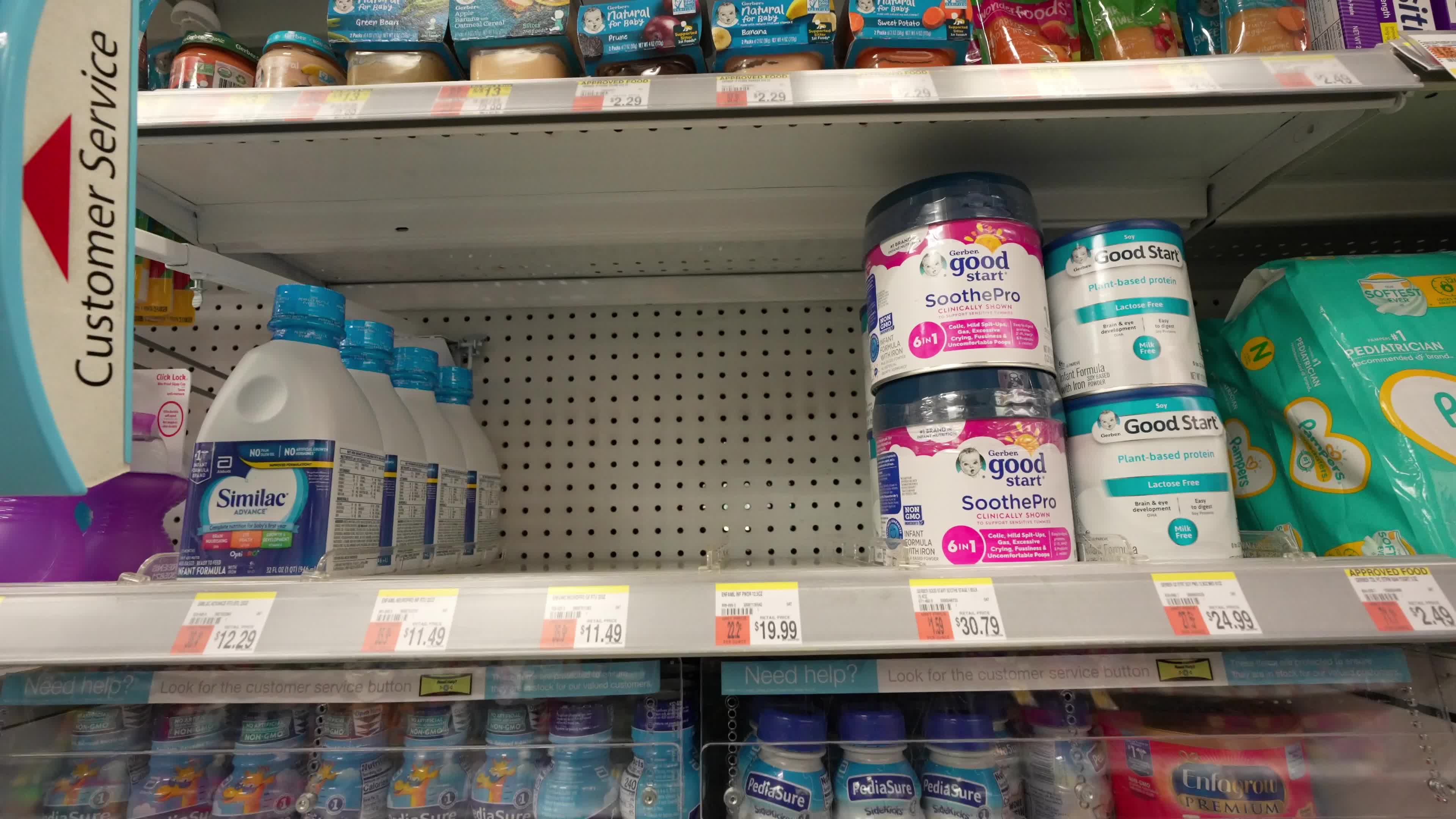 Baby Formula Shortage