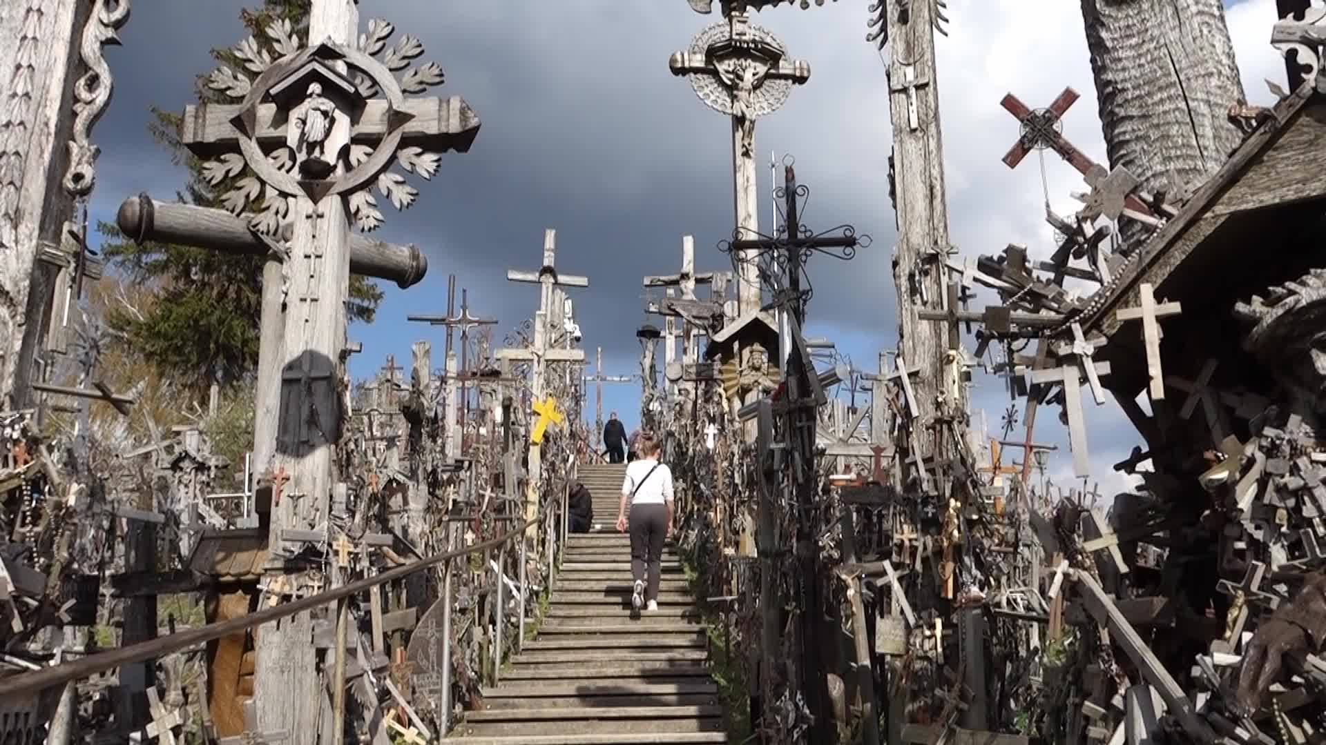 Hill Of Crosses Near Siauliai, Lithuania
