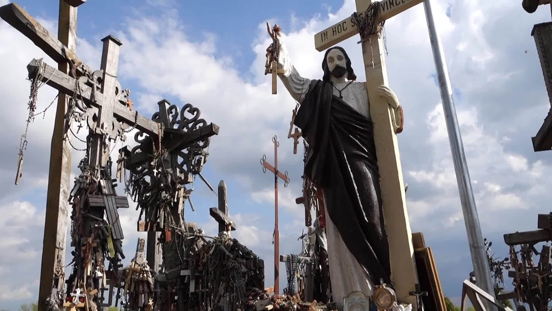 Hill Of Crosses Near Siauliai, Lithuania