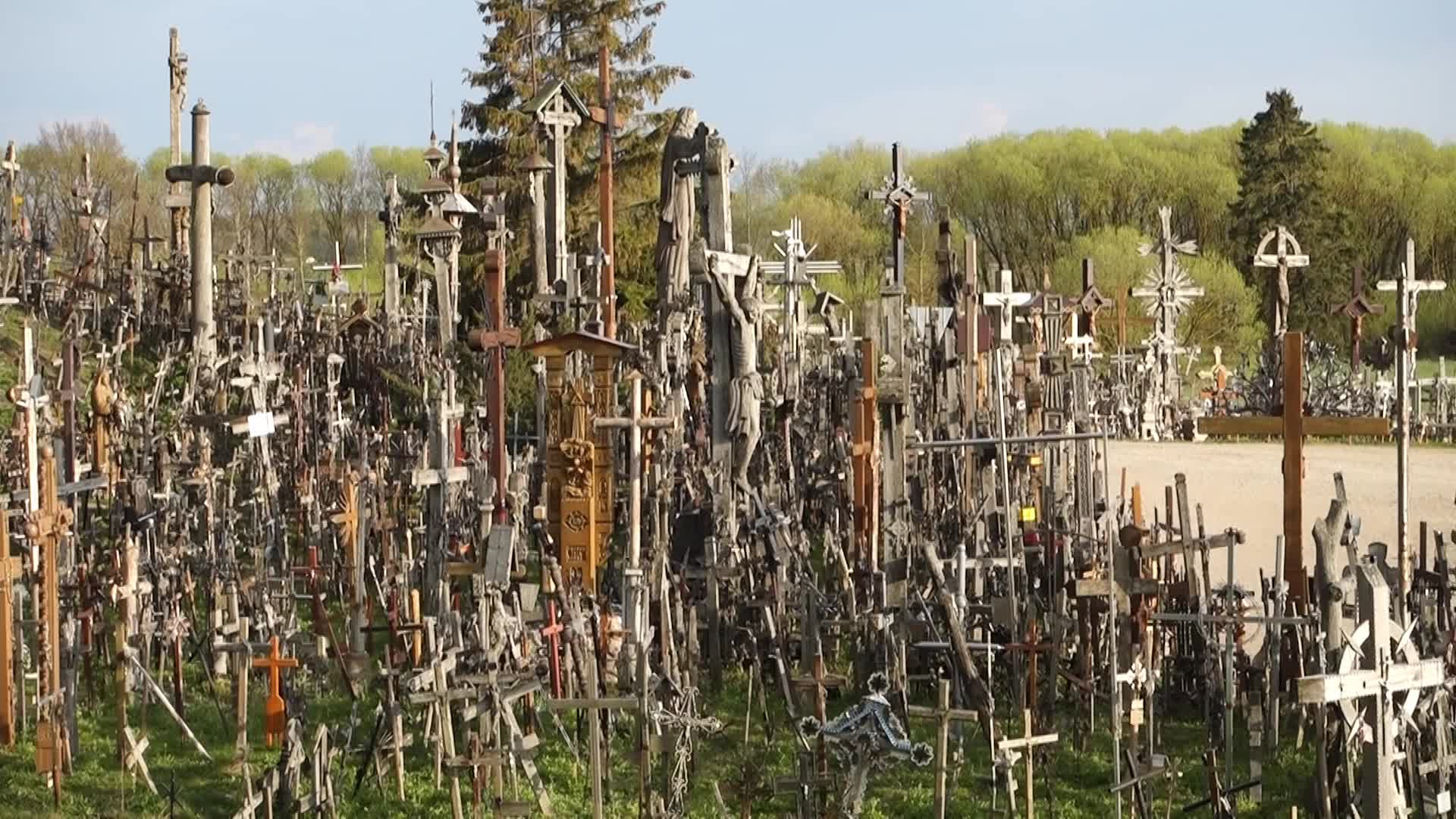 Hill Of Crosses Near Siauliai, Lithuania