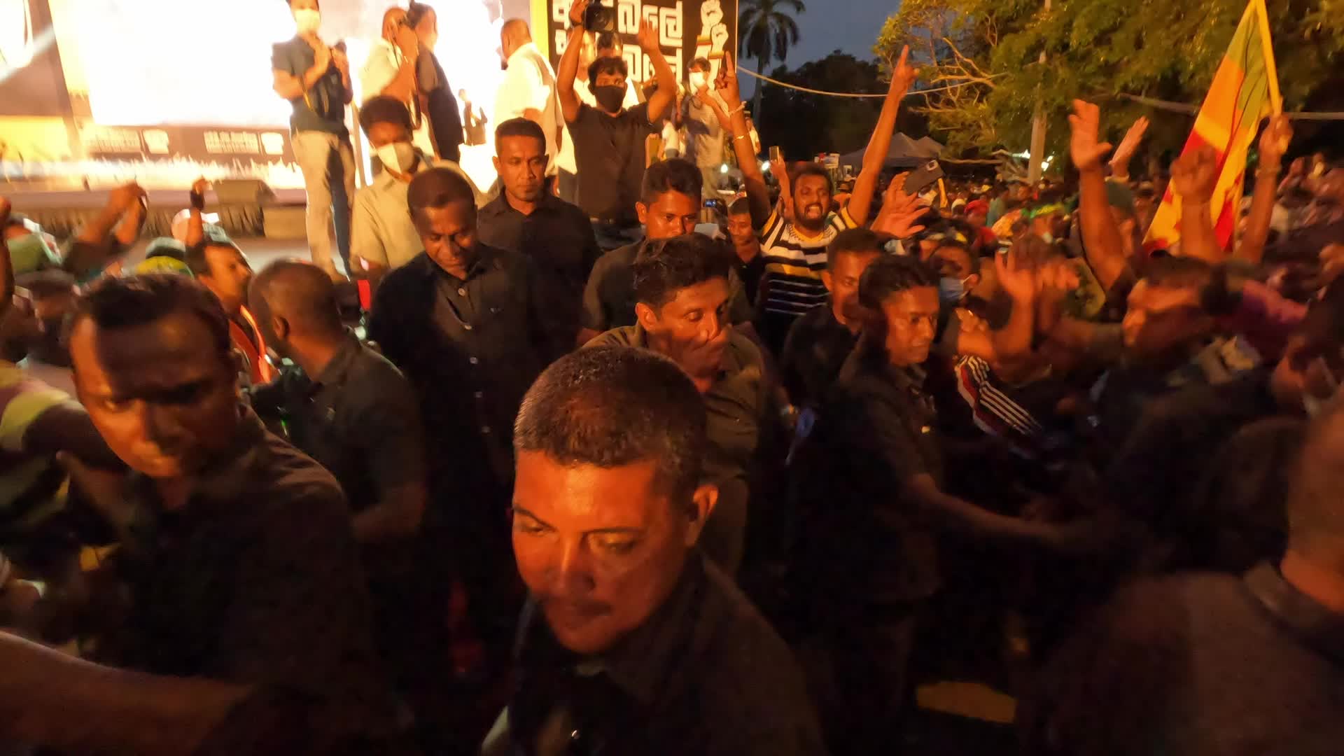 Sajith Premadasa at May Day Rally Organized By SJB Party In Sri Lanka