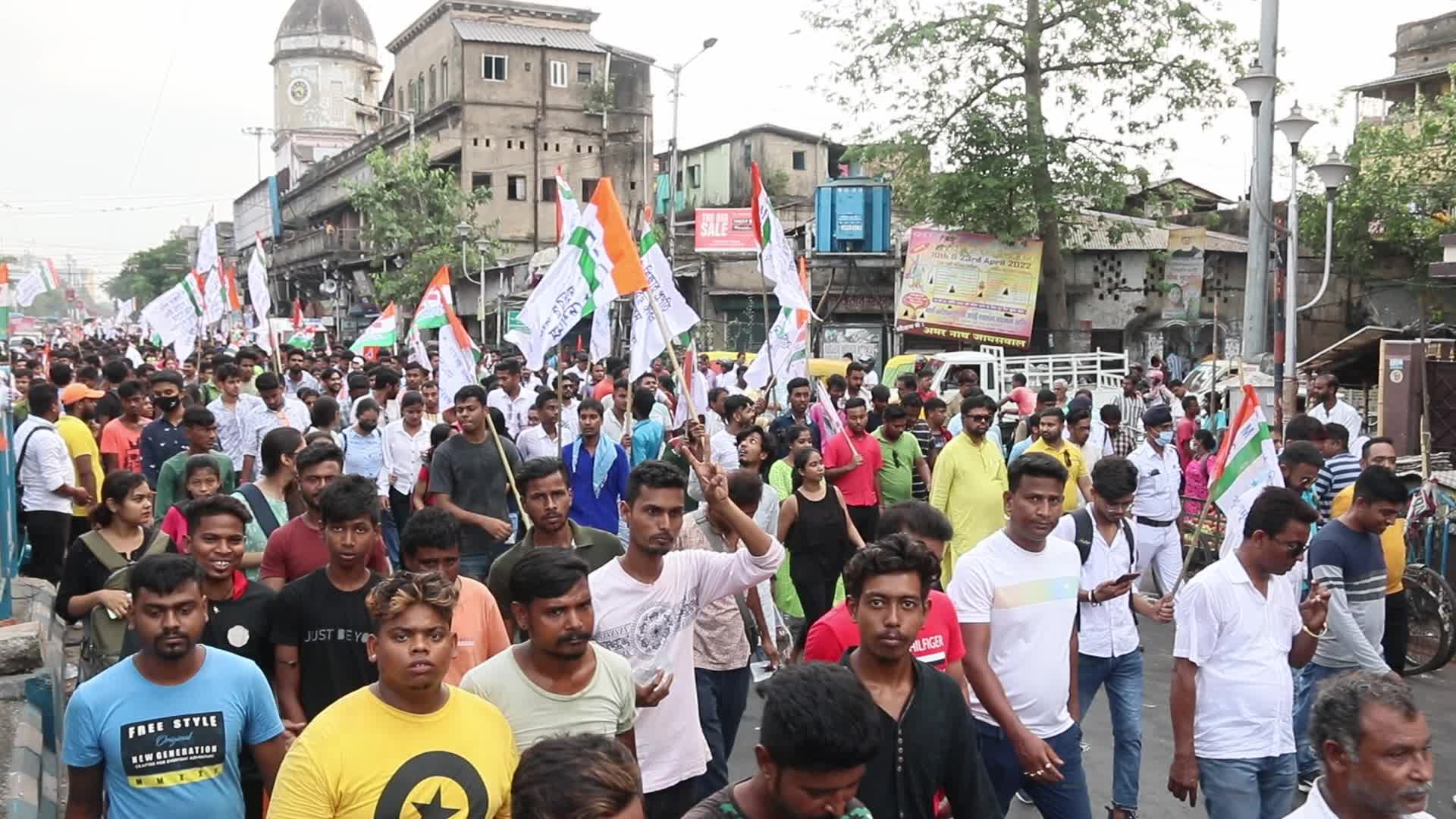 Protest Against Price Hike In Kolkata, India