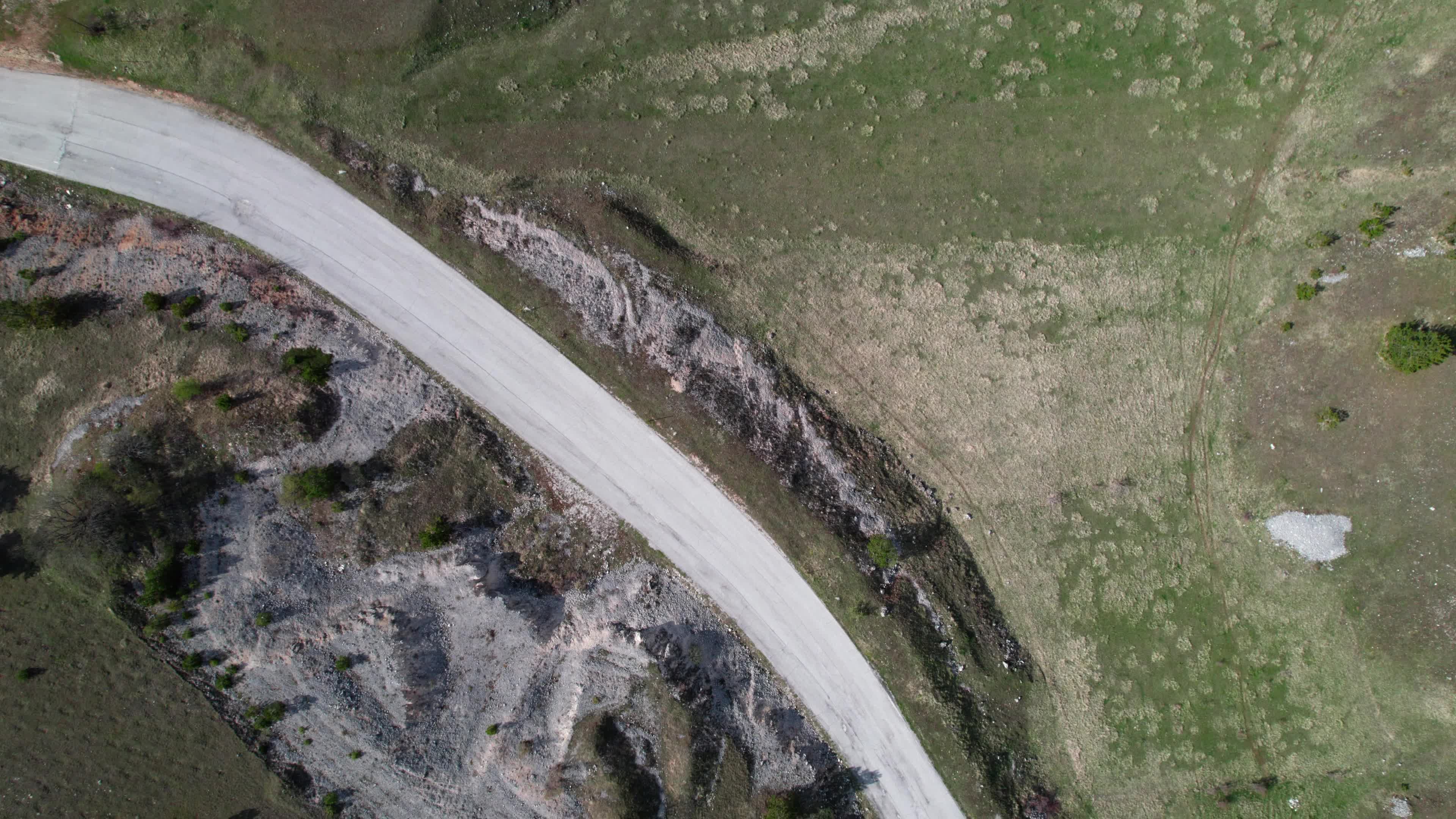 Aerial View Of Apennine Mountains