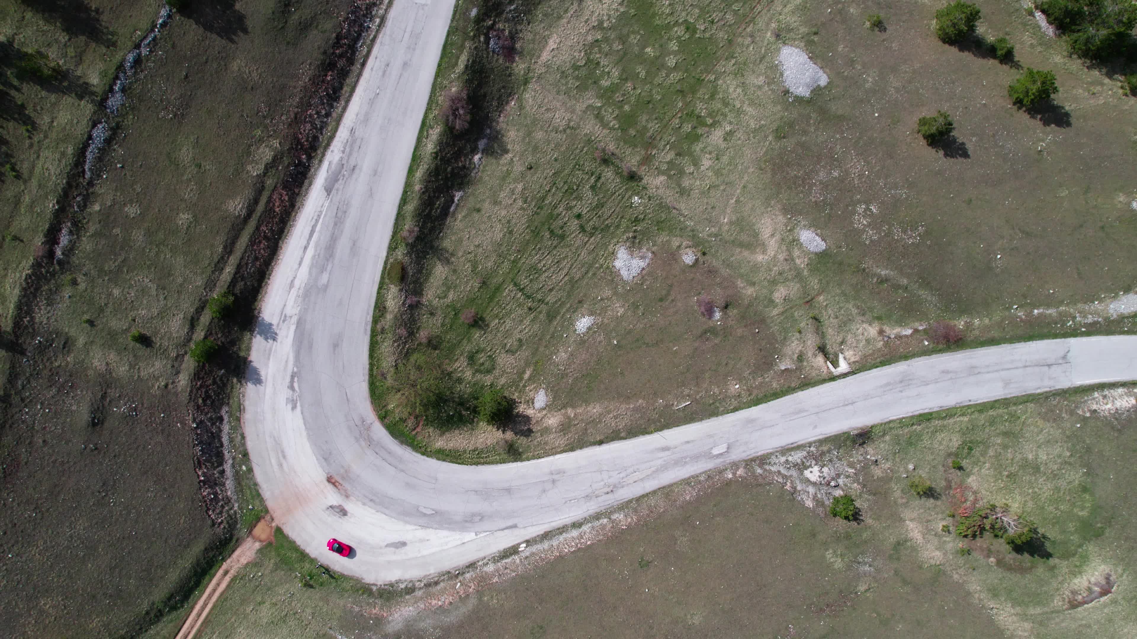 Aerial View Of Apennine Mountains