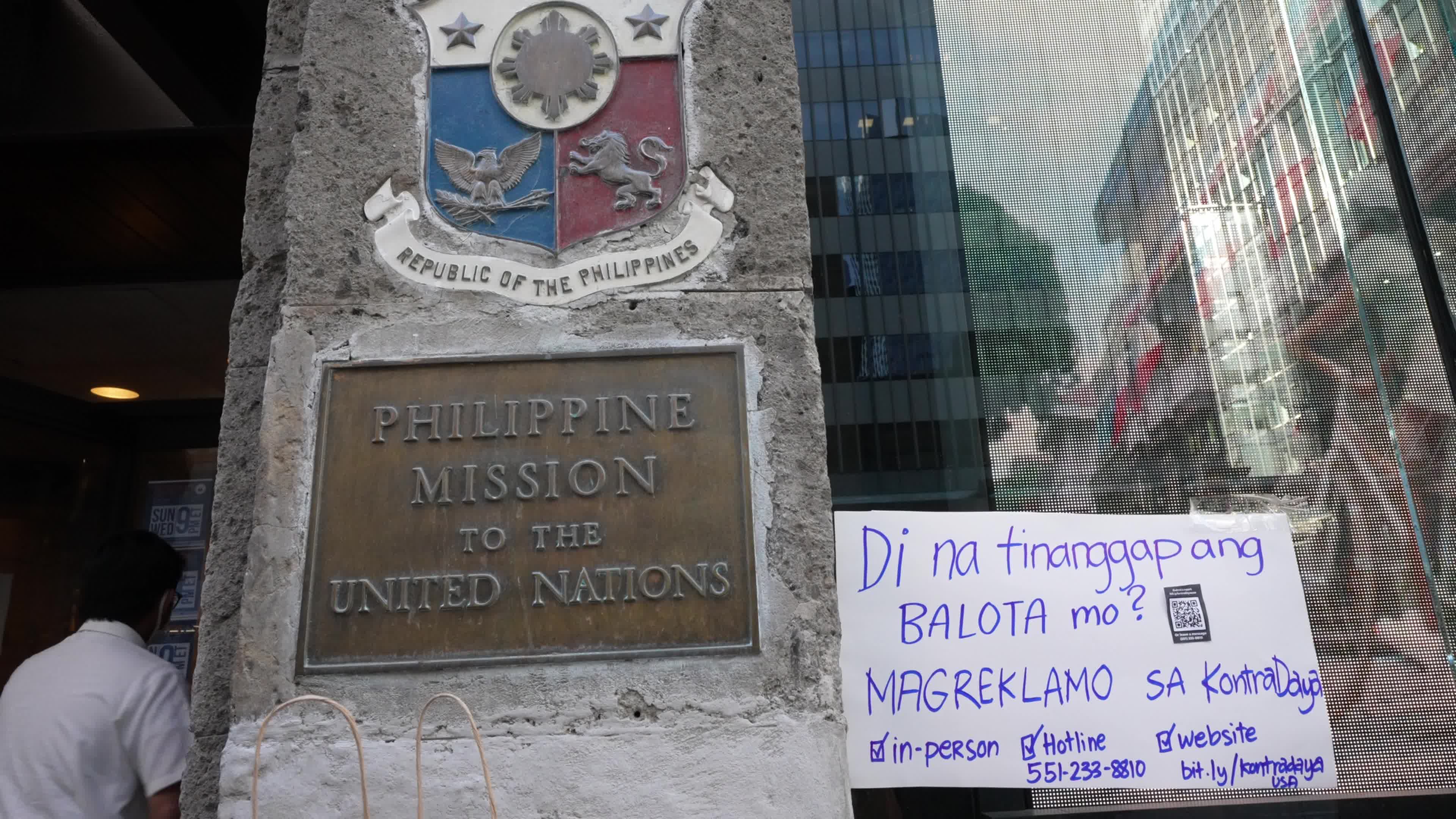 Activists Protest in Philippine Election Results