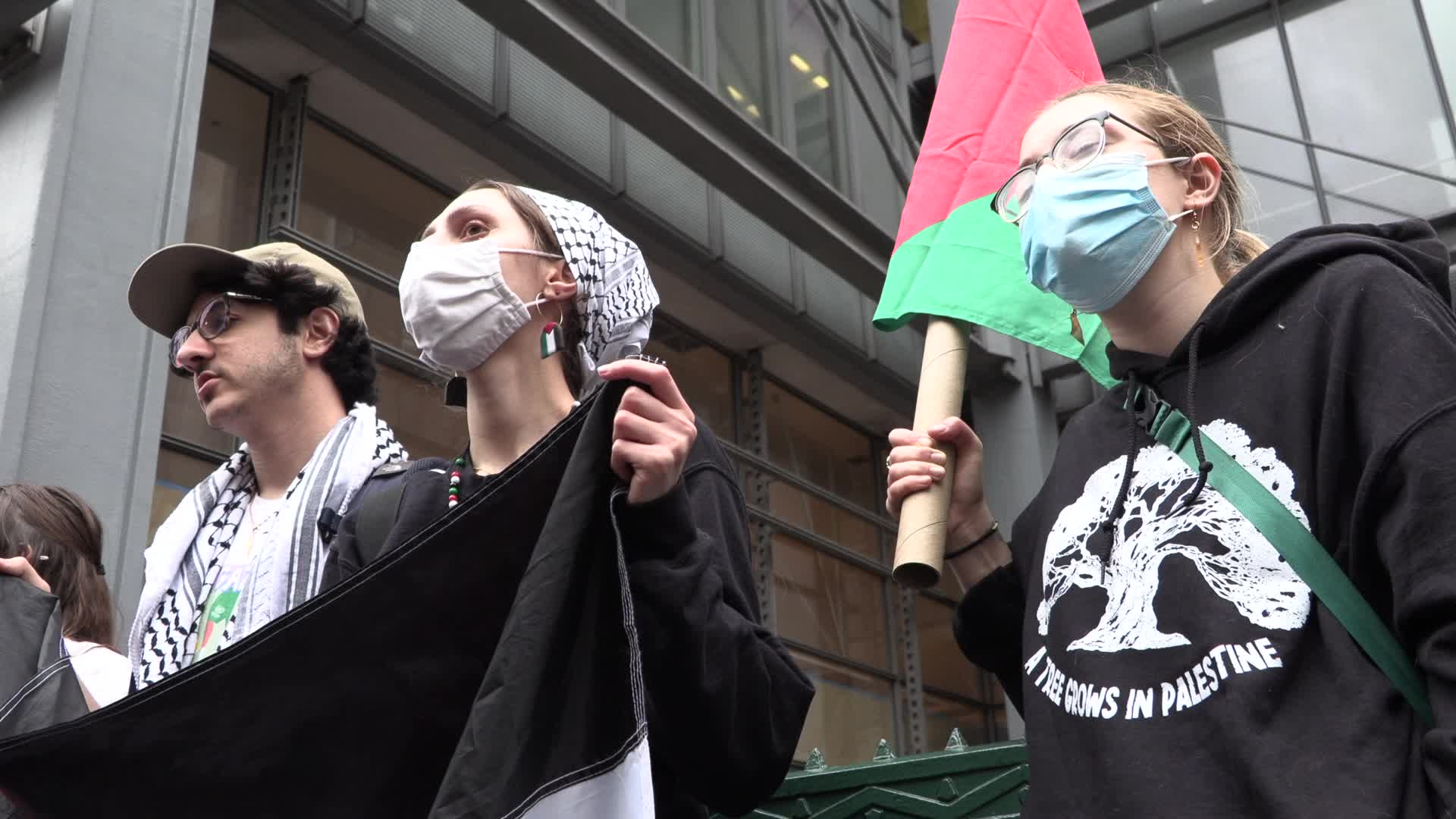 NYC: Palestinian Activists Hold Memorial for Slain Palestinian-American Journalist Shireen Abu Akleh