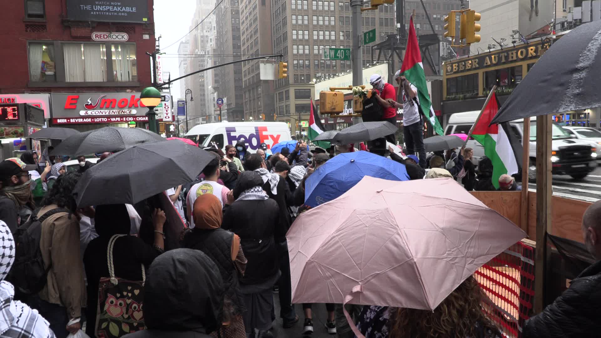 NYC: Palestinian Activists Hold Memorial for Slain Palestinian-American Journalist Shireen Abu Akleh