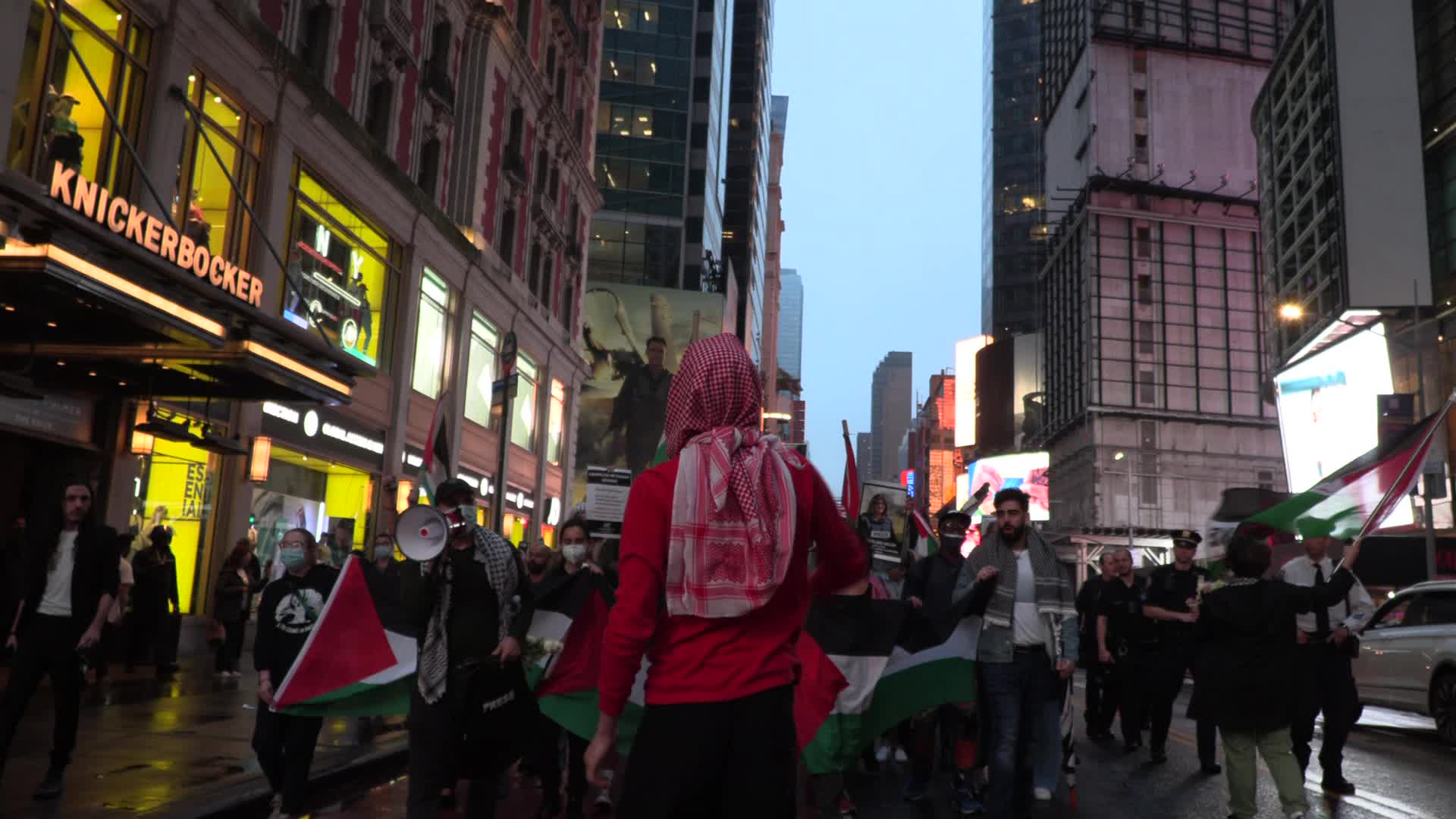 NYC: Palestinian Activists Hold Memorial for Slain Palestinian-American Journalist Shireen Abu Akleh