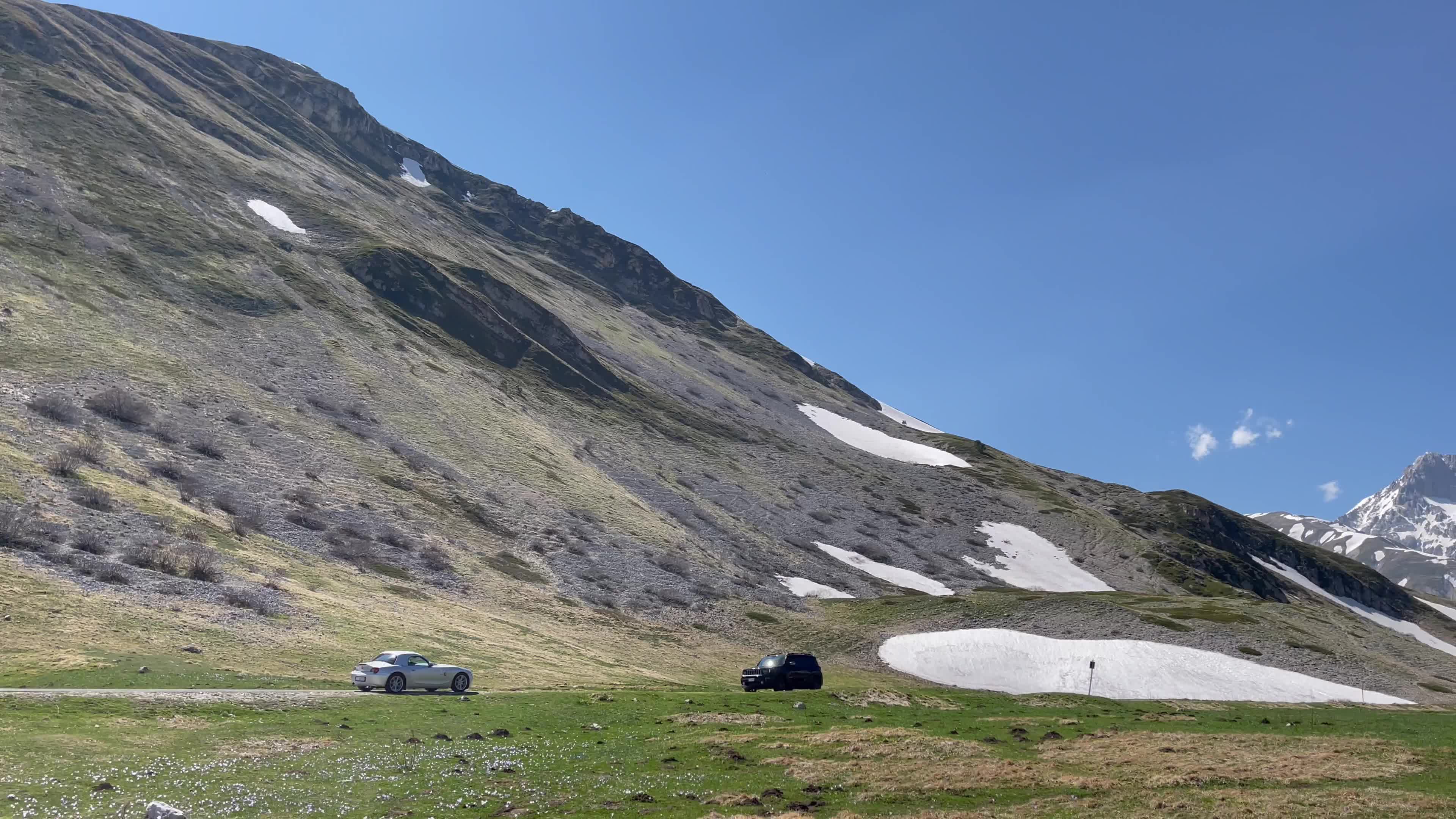 Pietranzoni Lake in Campo Imperatore