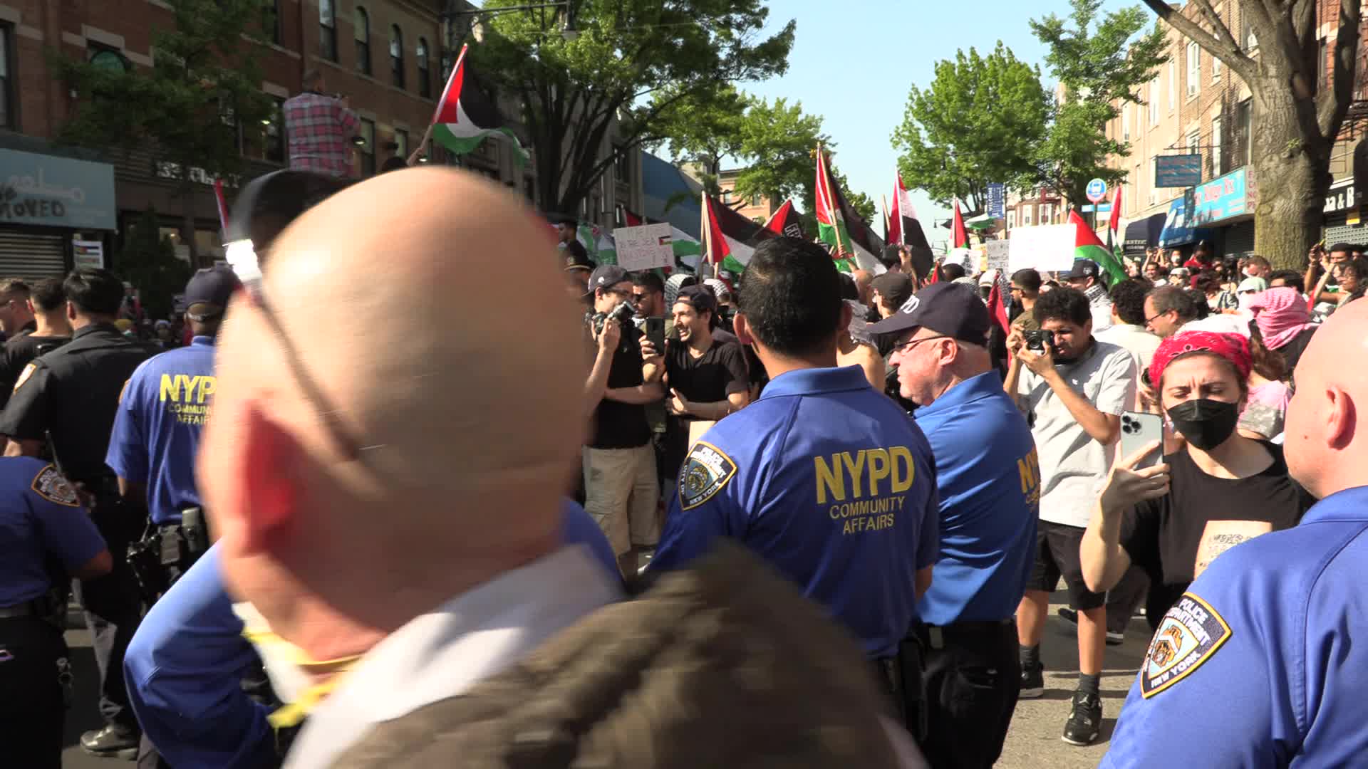 NYC: Palestinian-Americans Celebrate Nakba Day and honor life of Shireen Abu Akleh
