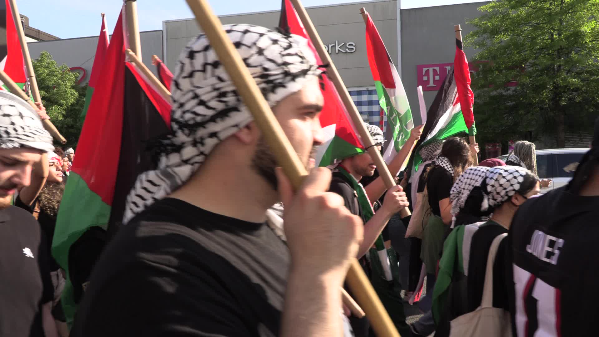 NYC: Palestinian-Americans Celebrate Nakba Day and honor life of Shireen Abu Akleh