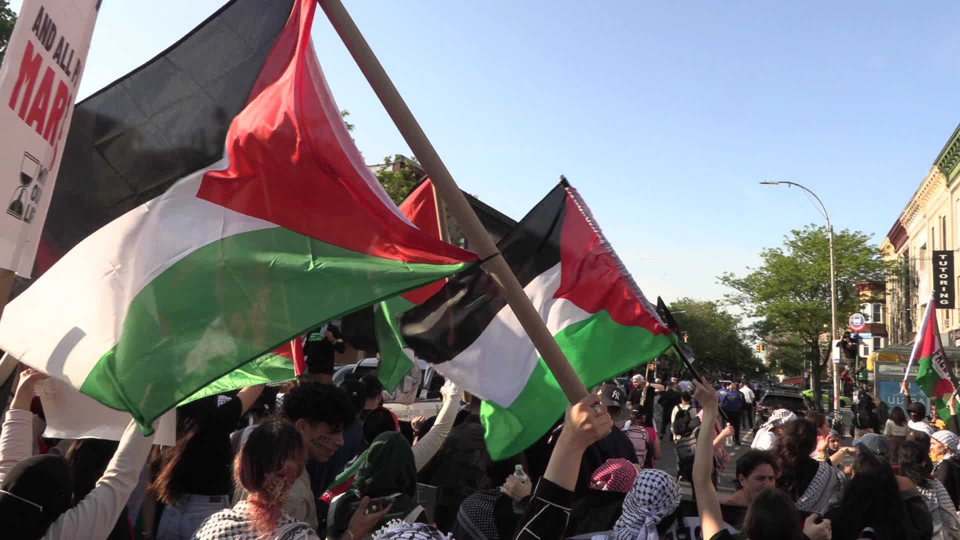 NYC: Palestinian-Americans Recognize Nakba Day and honor life of Shireen Abu Akleh