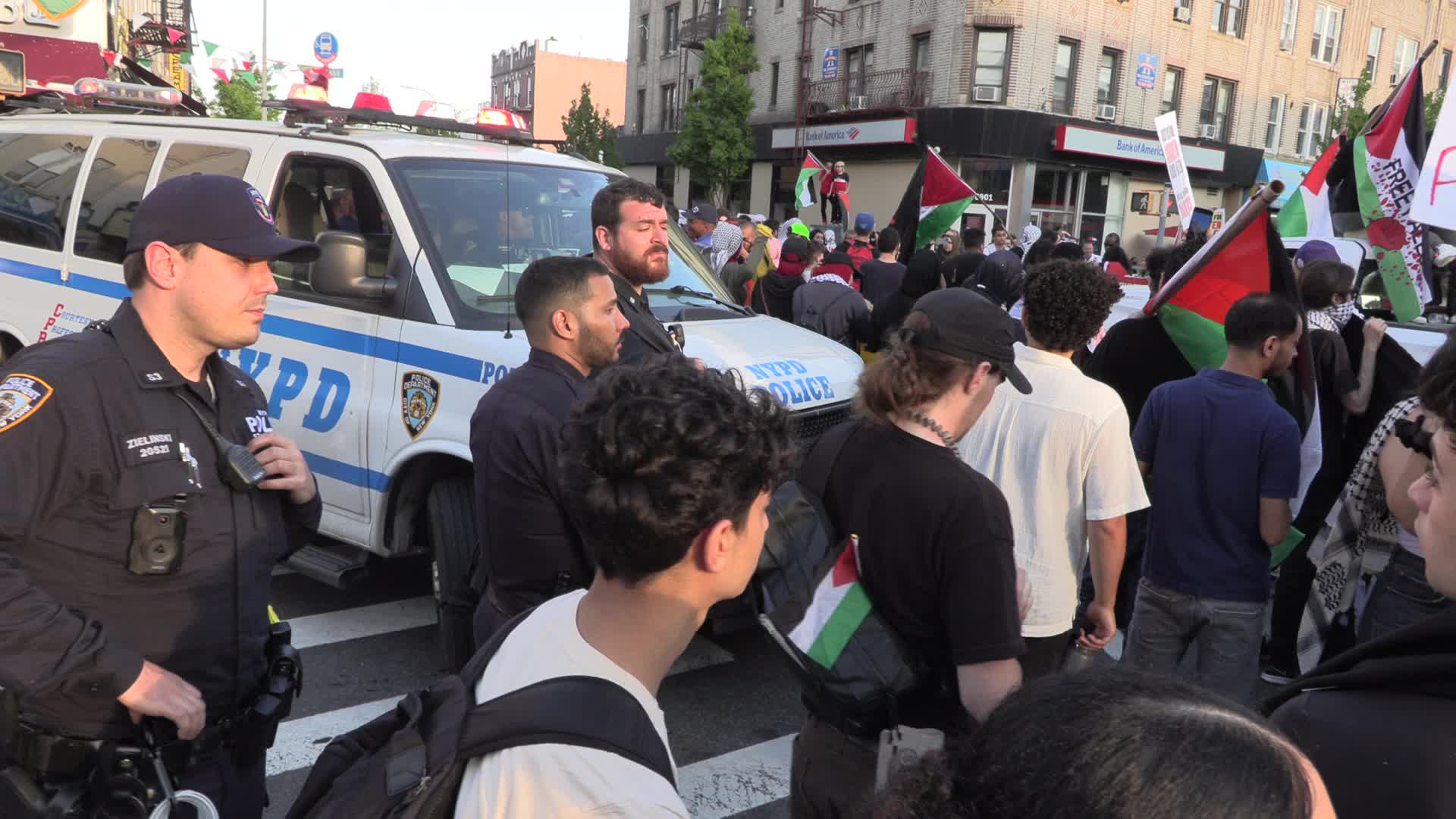 NYC: Palestinian-Americans recognize Nakba Day and honor life of Shireen Abu Akleh