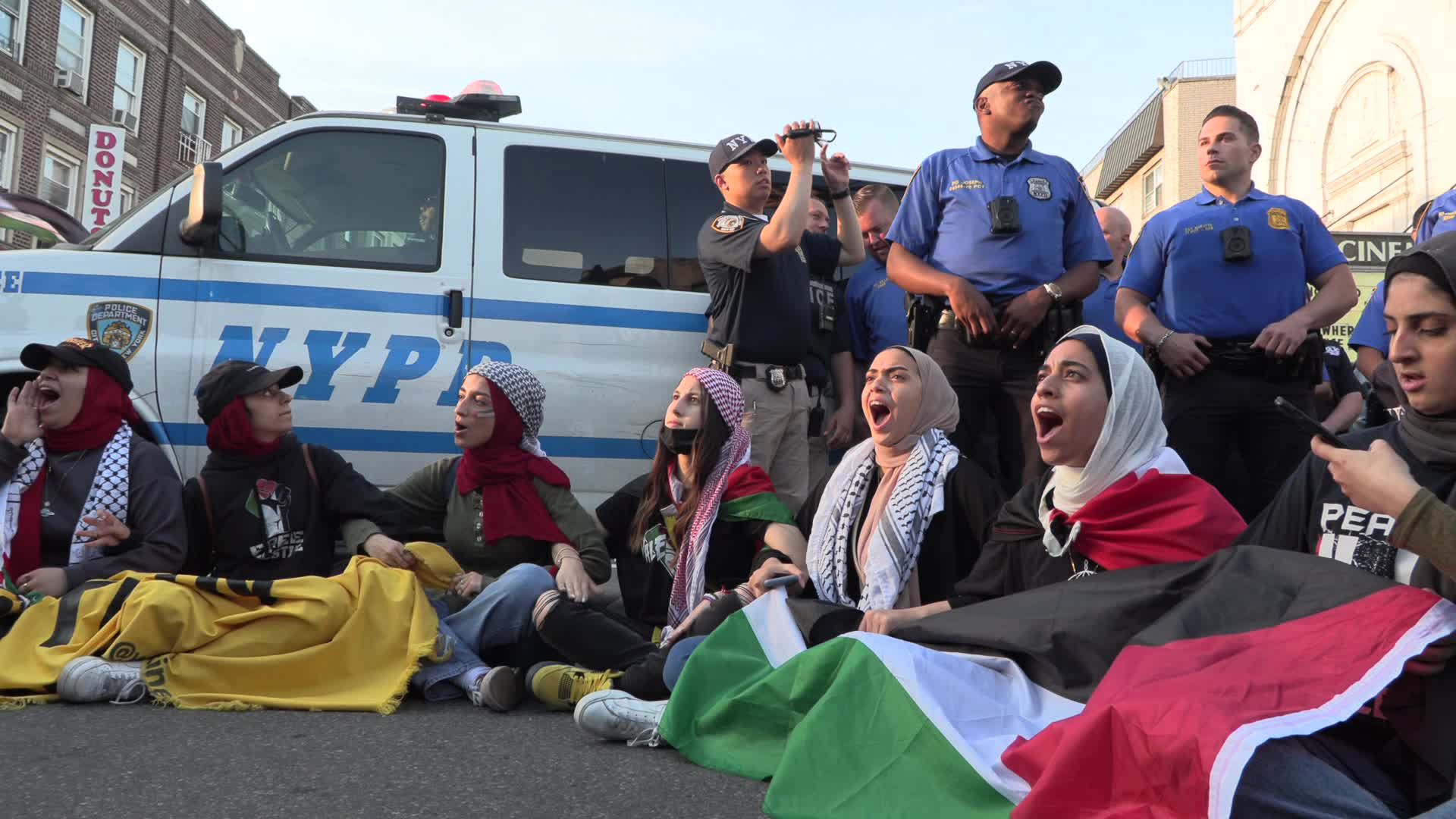 NYC: Palestinian-Americans recognize Nakba Day and honor life of Shireen Abu Akleh