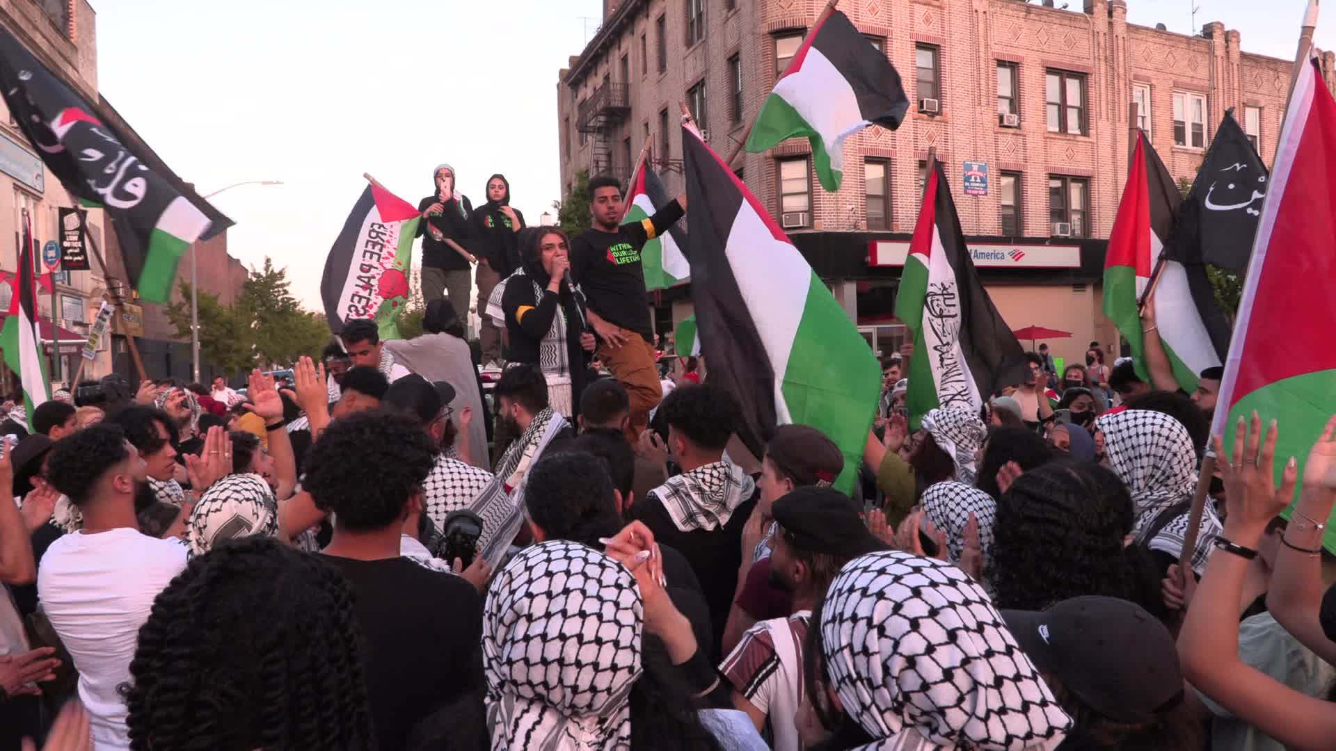 NYC: Palestinian-Americans recognize Nakba Day and honor life of Shireen Abu Akleh