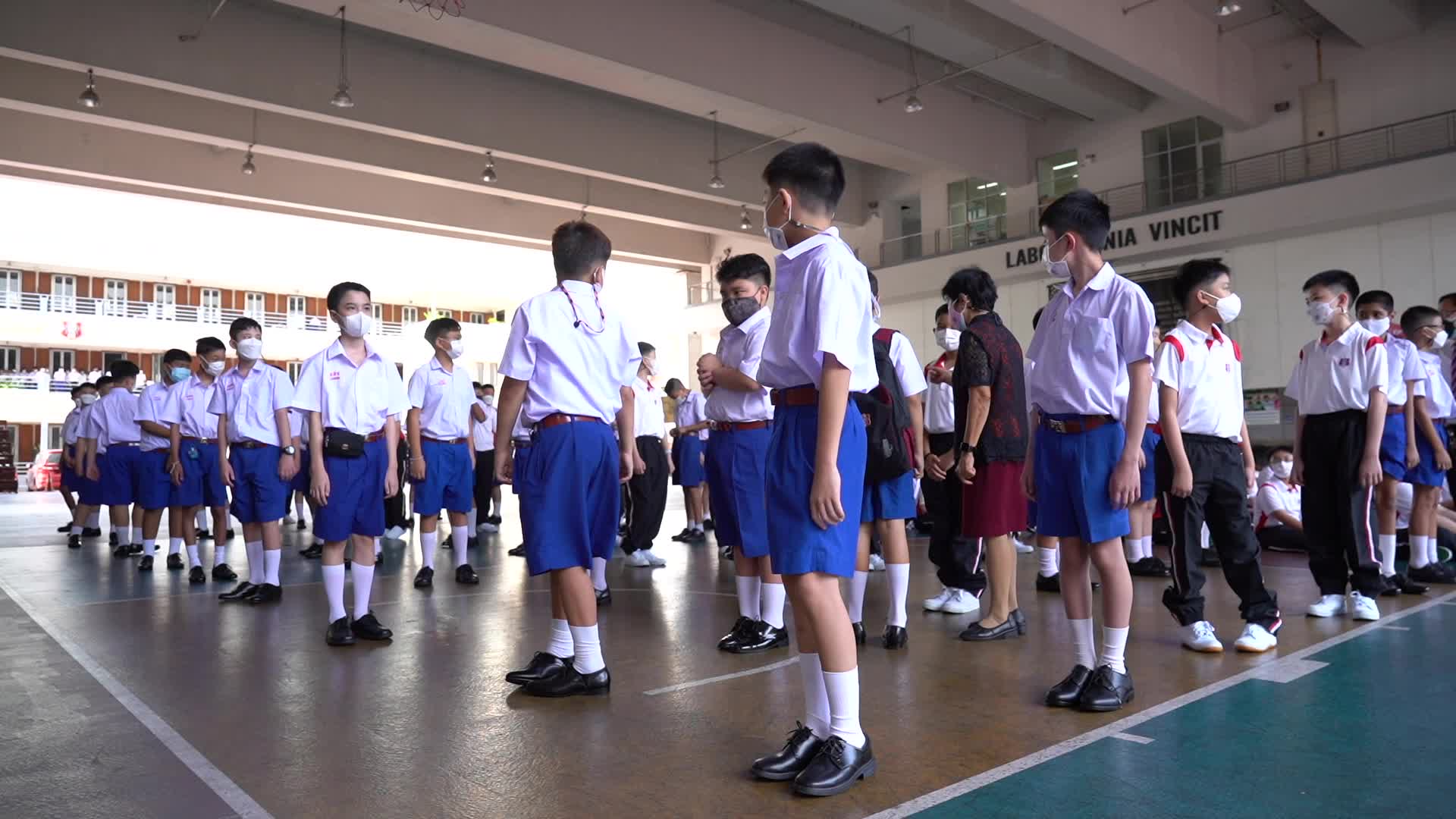 School Classes Resume as Covid-19 Restrictions Ease in Bangkok.