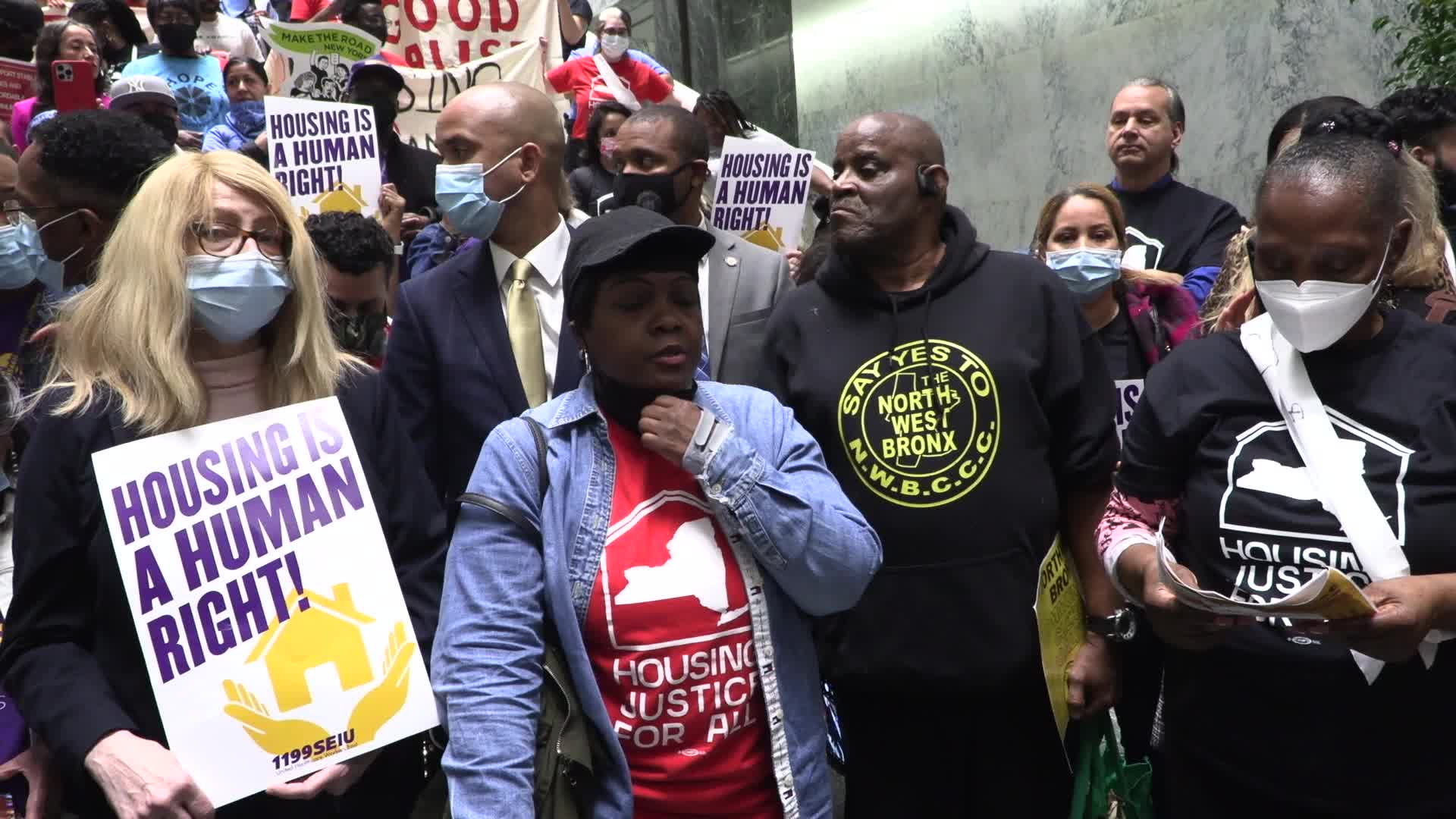 Albany, NY: 51 arrested as housing rights protesters block Senate and Assembly Chambers