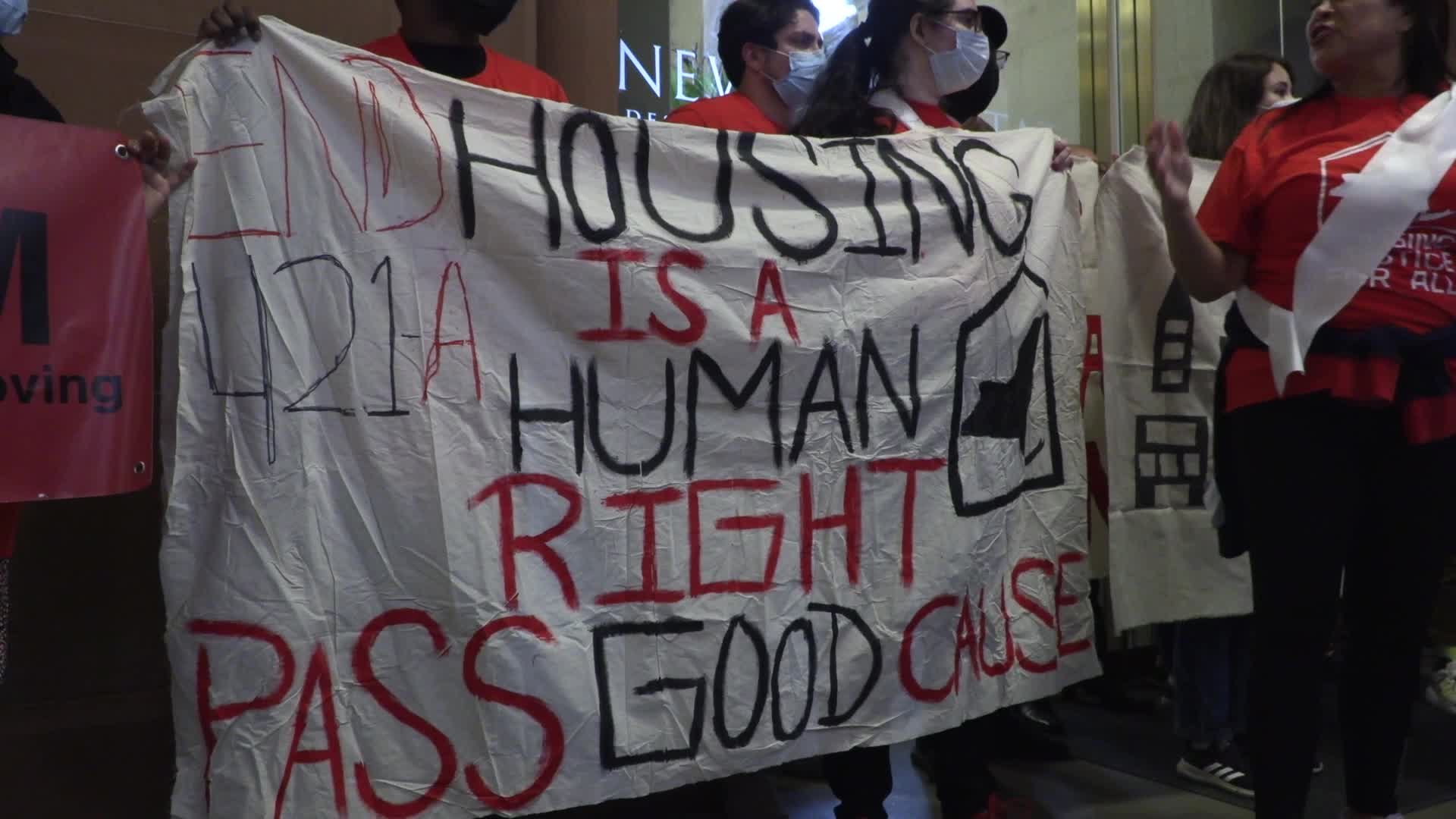 Albany, NY: 51 arrested as housing rights protesters block Senate and Assembly Chambers