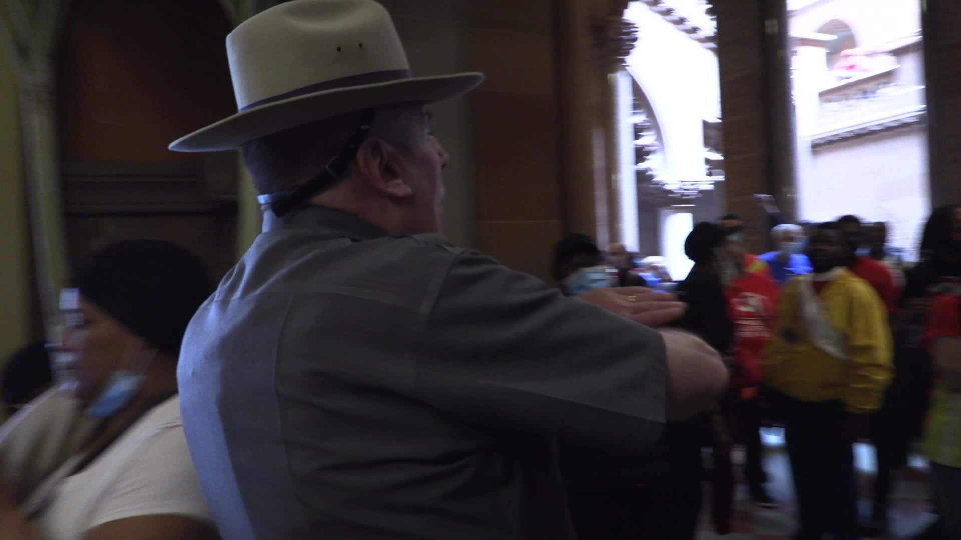 Albany, NY: 51 arrested as housing rights protesters block Senate and Assembly Chambers