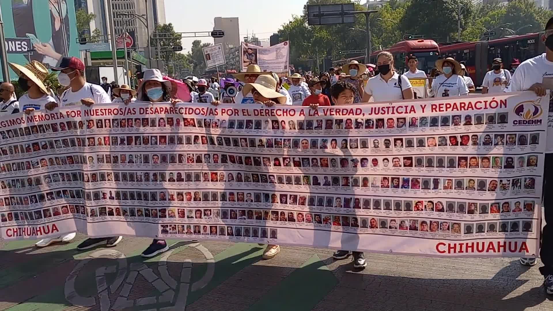Mothers Of The Disappeared Relatives Demonstrate To Demand Justice