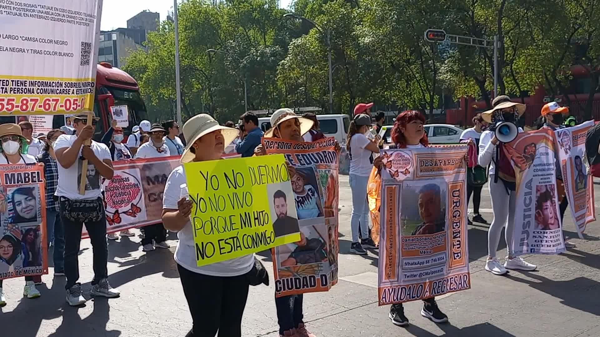 Mothers Of The Disappeared Relatives Demonstrate To Demand Justice