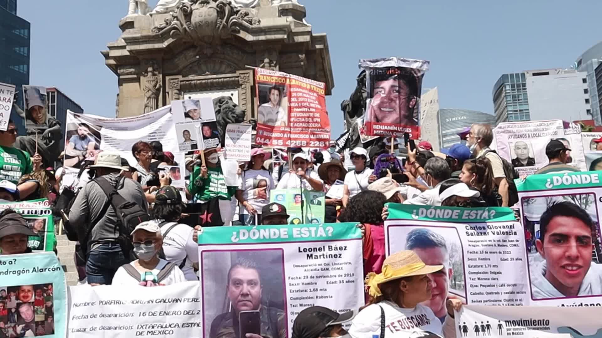 Mothers Of The Disappeared Relatives Demonstrate To Demand Justice