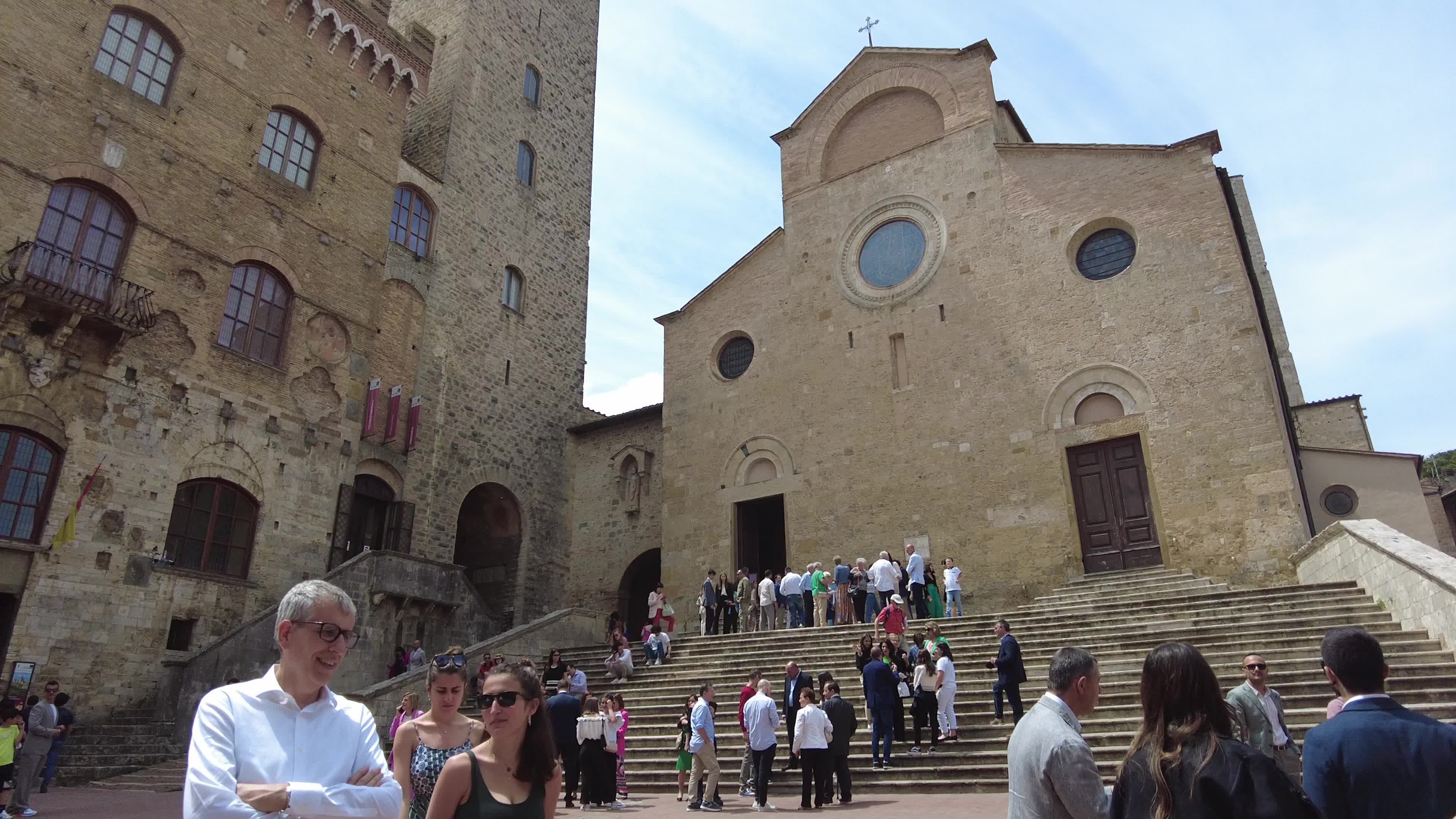 Daily Life In San Gimignano, Tuscany, Italy