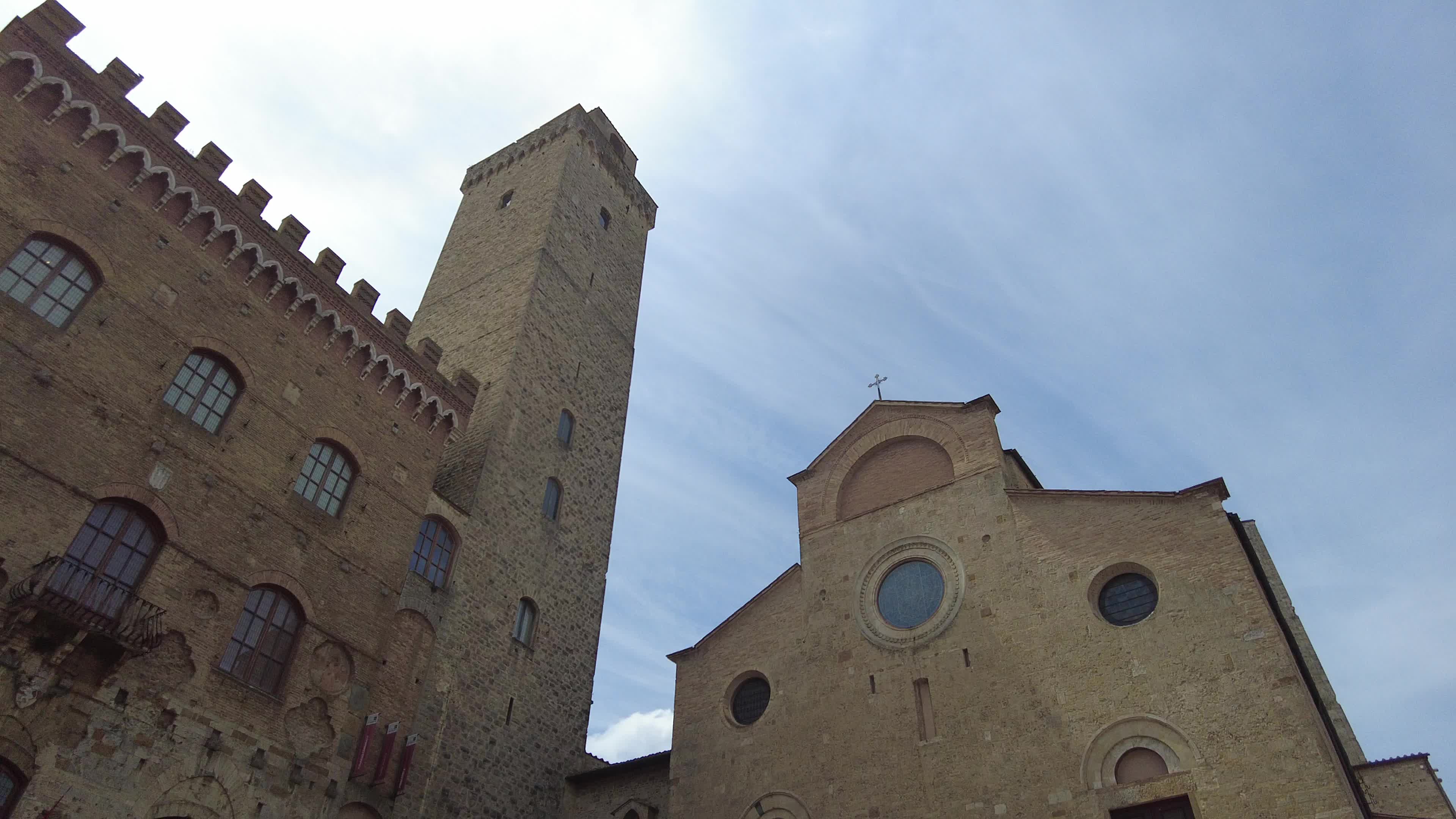 Daily Life In San Gimignano, Tuscany, Italy