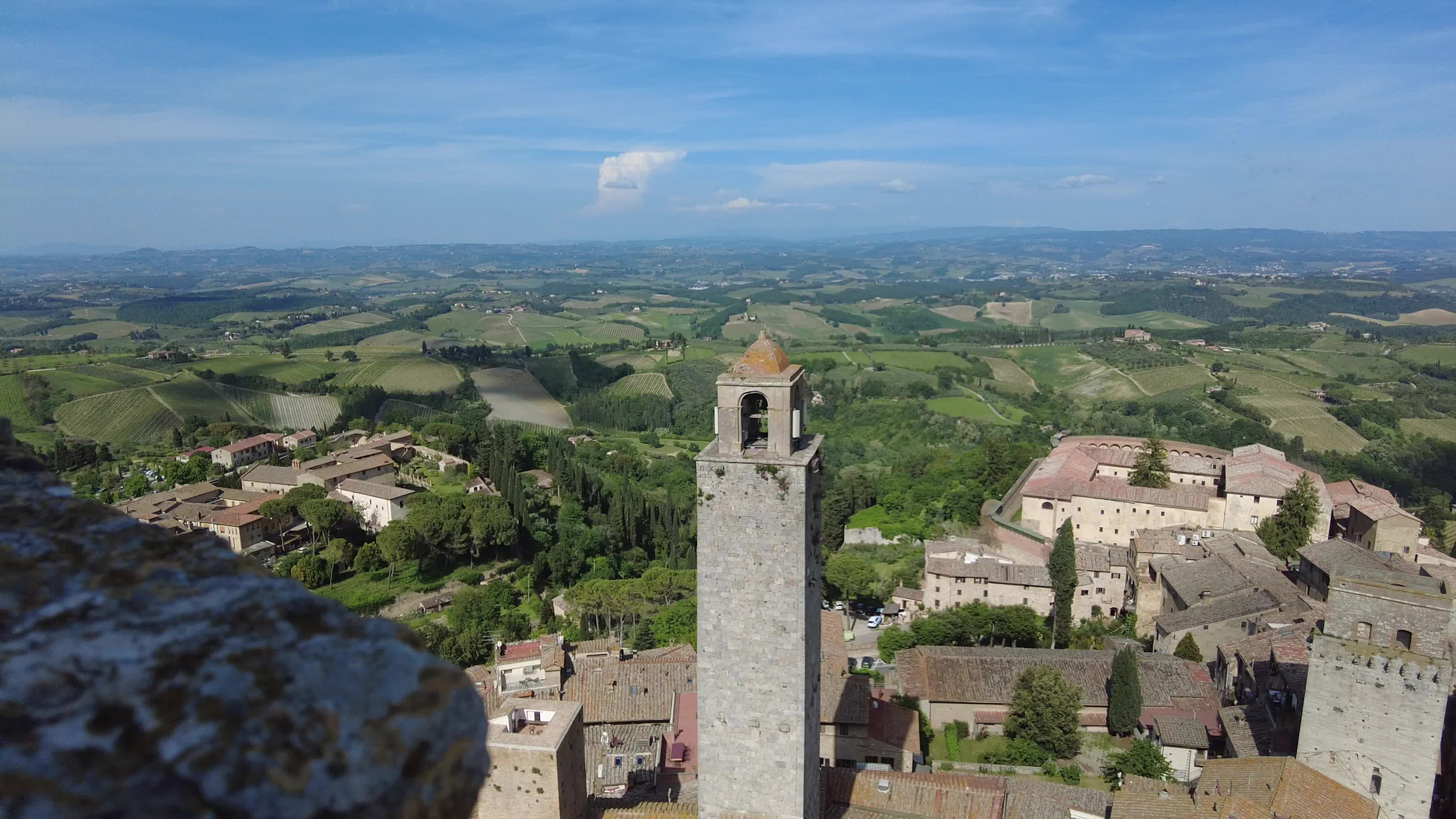 Daily Life In San Gimignano, Tuscany, Italy